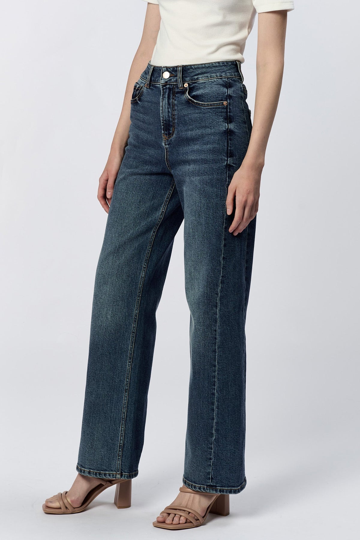 MEDIUM WASH-DPM52A274FTO-2 — Dear John Denim