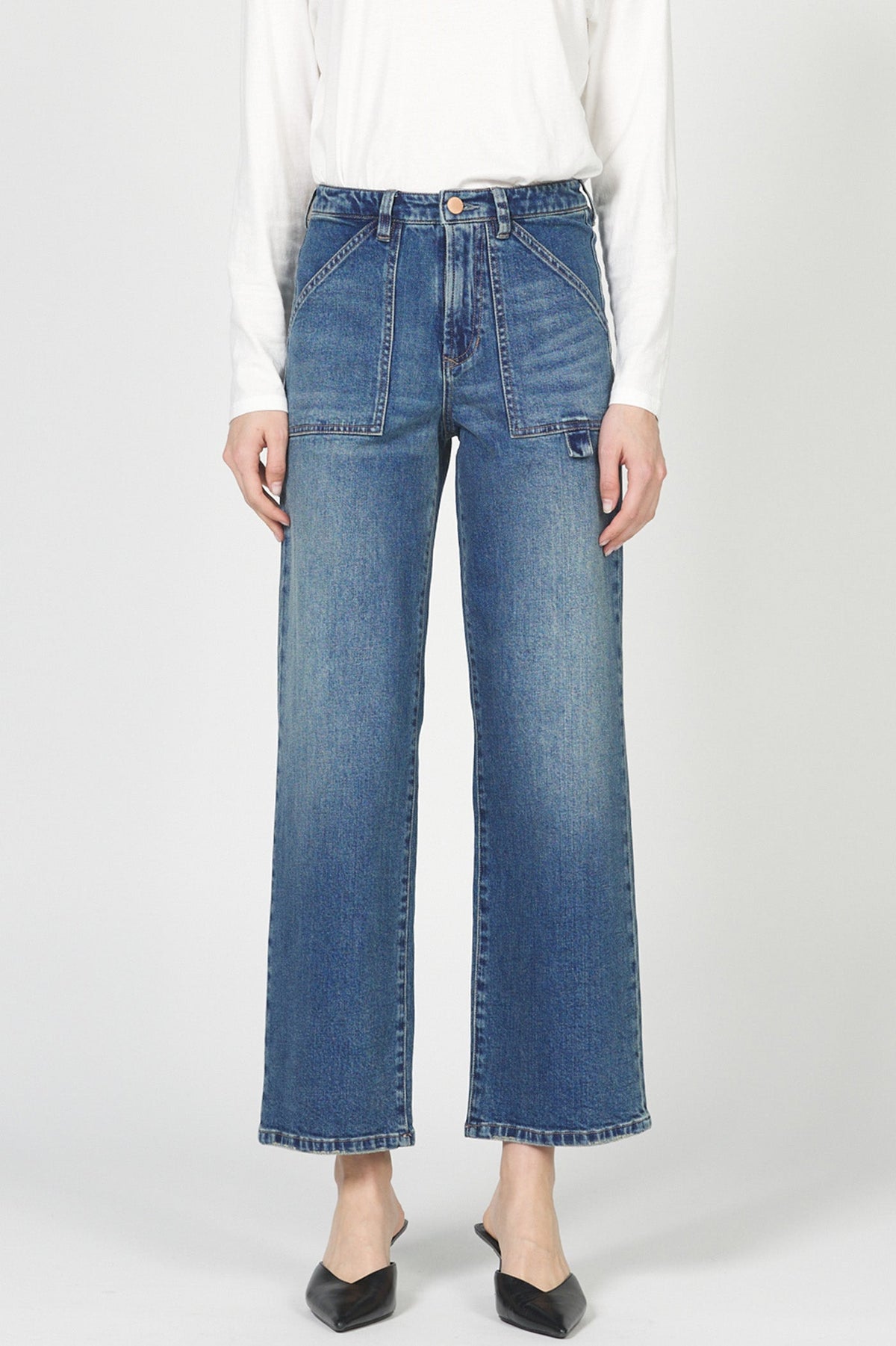 holly-straight-leg-jean-moon-glow — Dear John Denim
