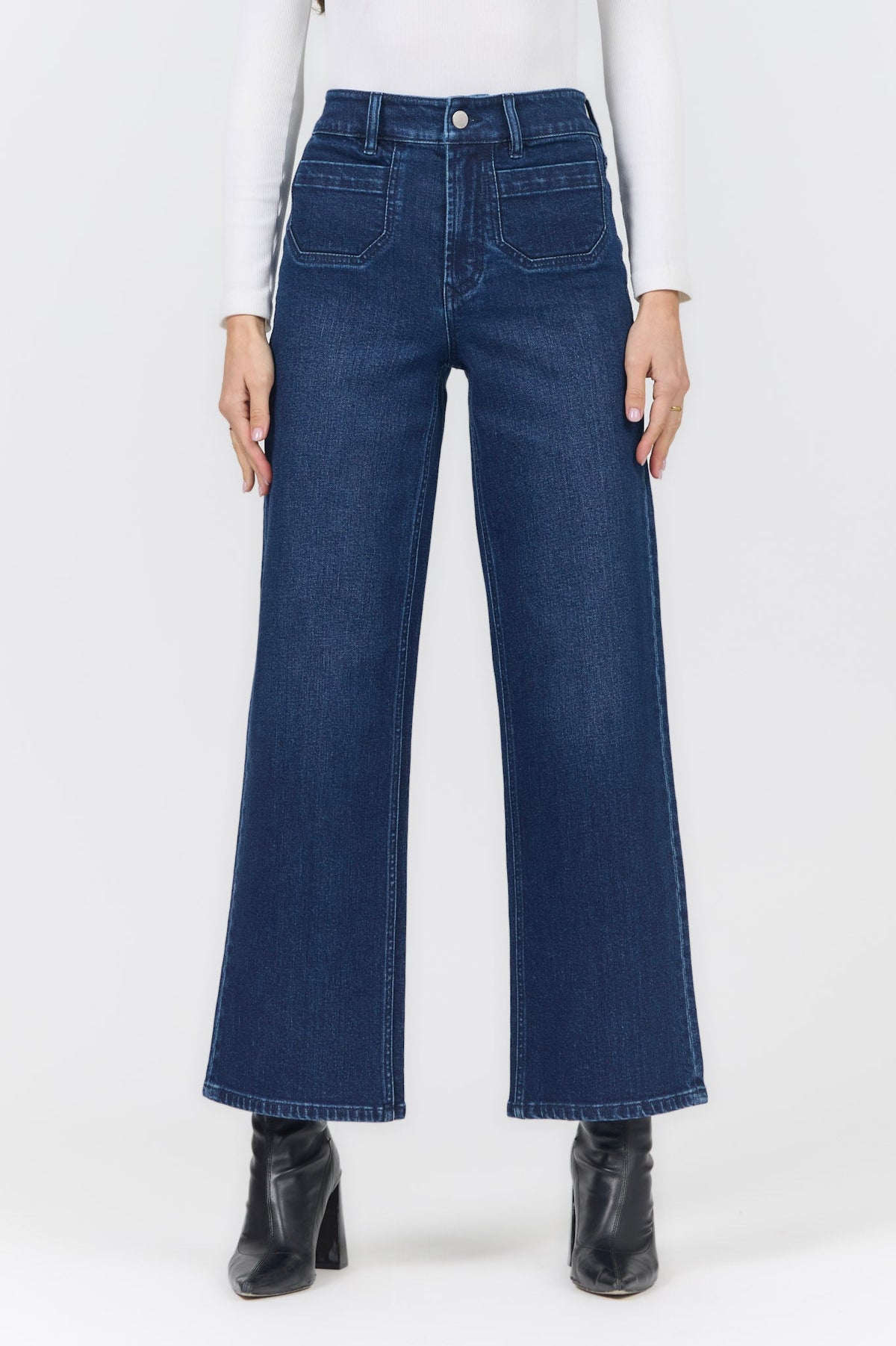 HOLLY STRAIGHT LEG JEAN KATRINA FRONT — Dear John Denim