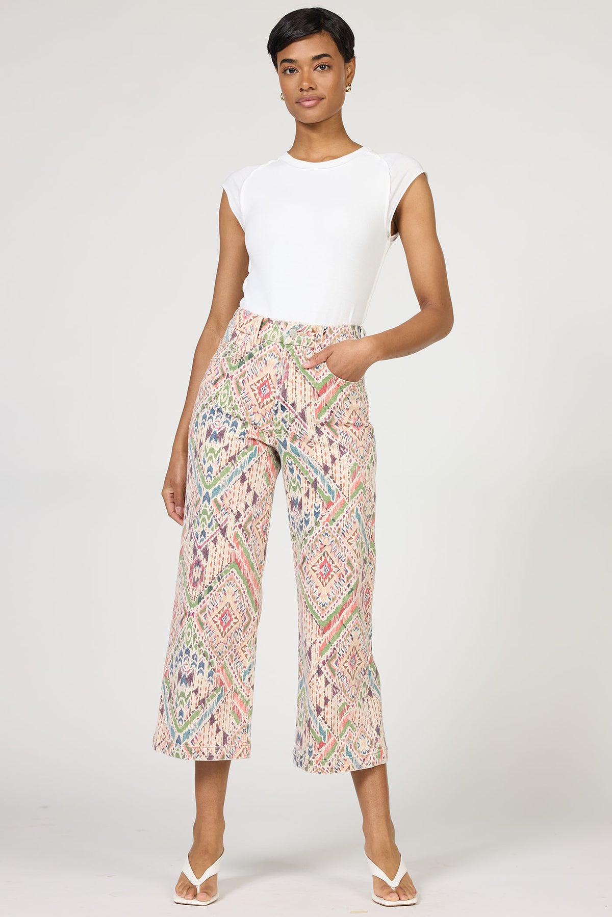 TROPICAL IKAT-DPM54A107TPK-2 — Dear John Denim
