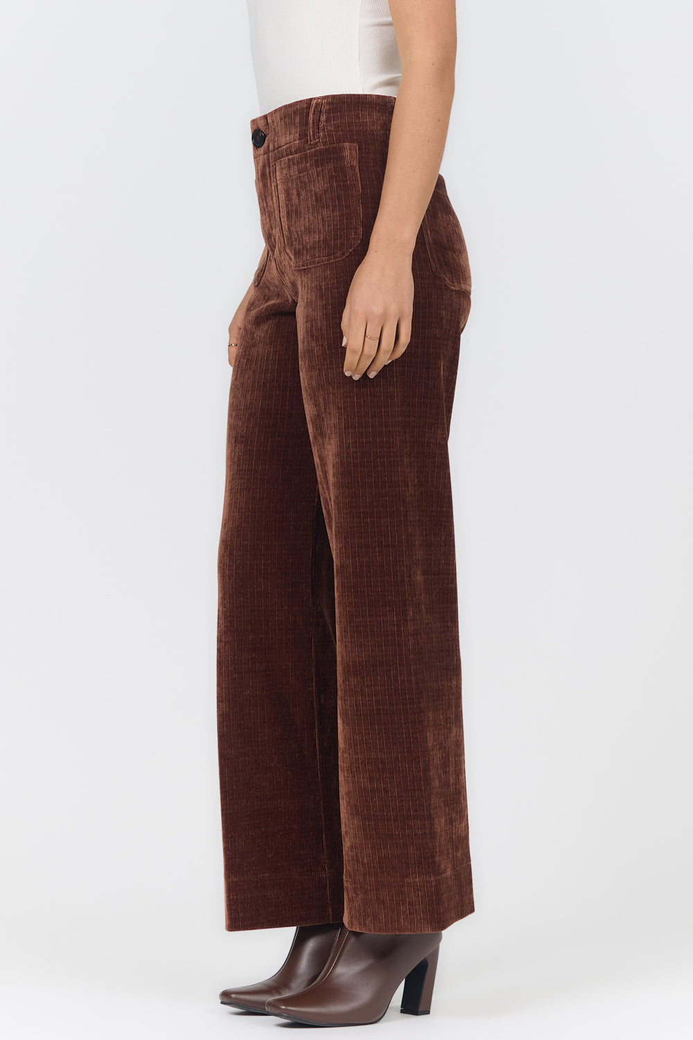 AUDREY HIGH RISE WIDE LEG PANT