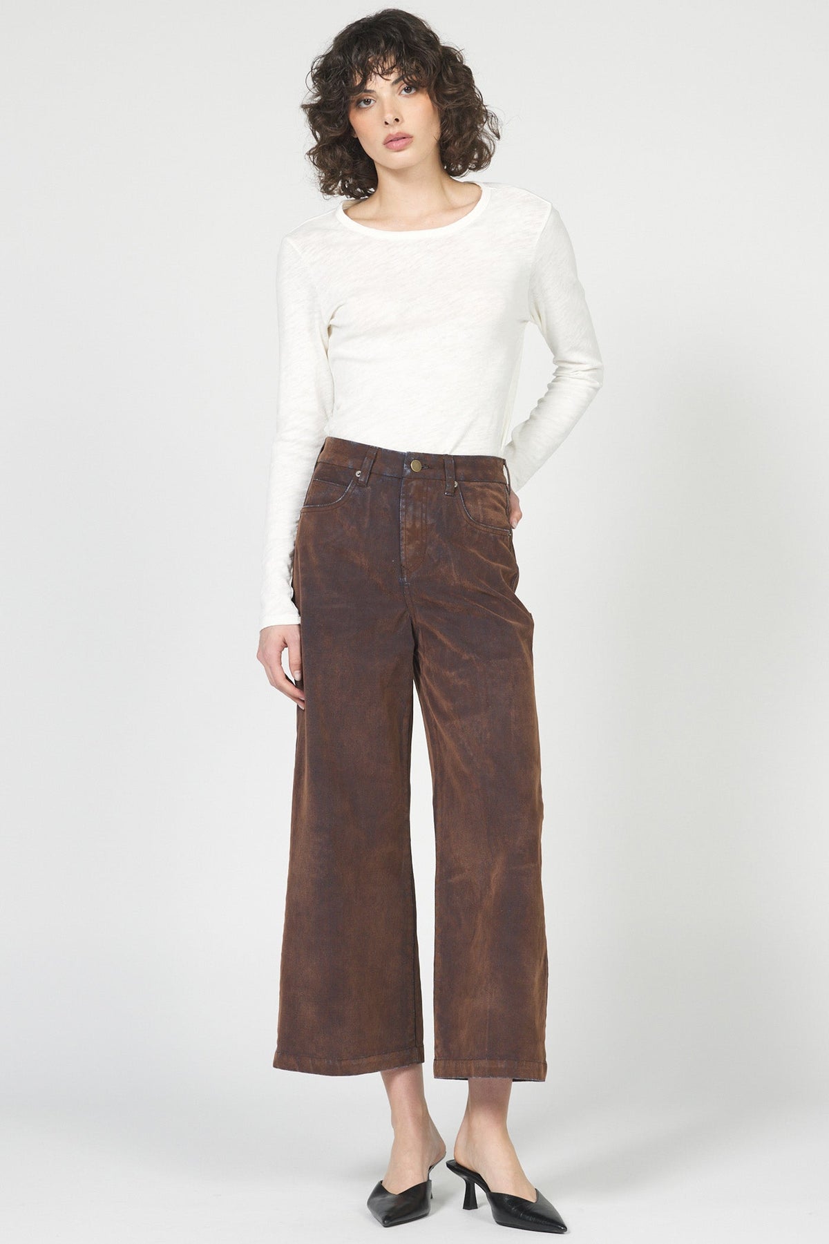 audrey-wide-leg-jean-bison — Dear John Denim