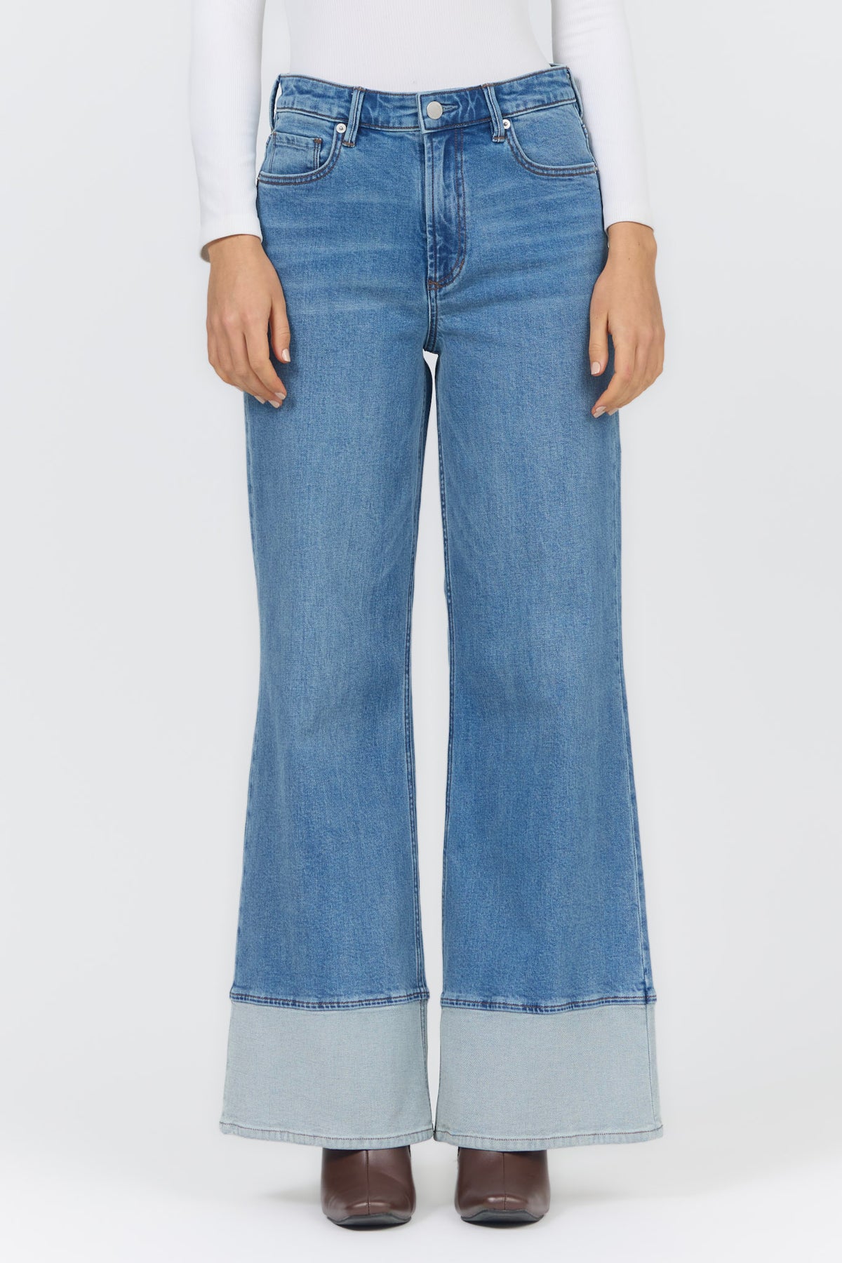 FIONA WIDE LEG JEAN ROME PLACE — Dear John Denim