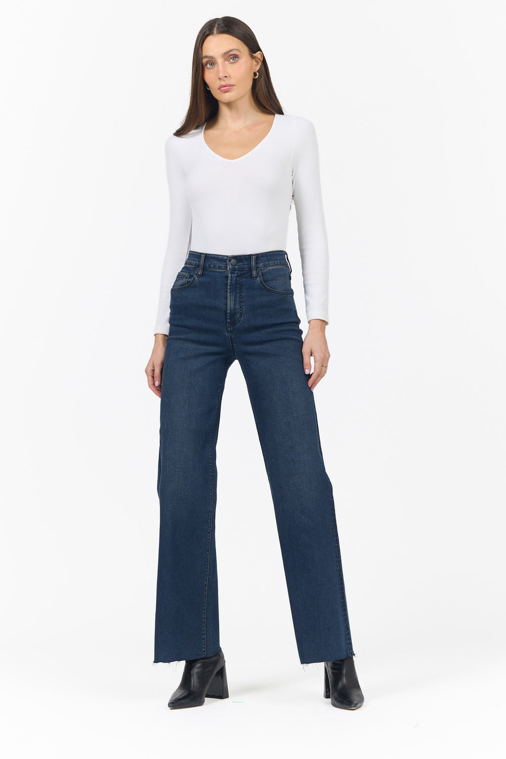 FIONA WIDE LEG JEAN CALLAWAY FULL
