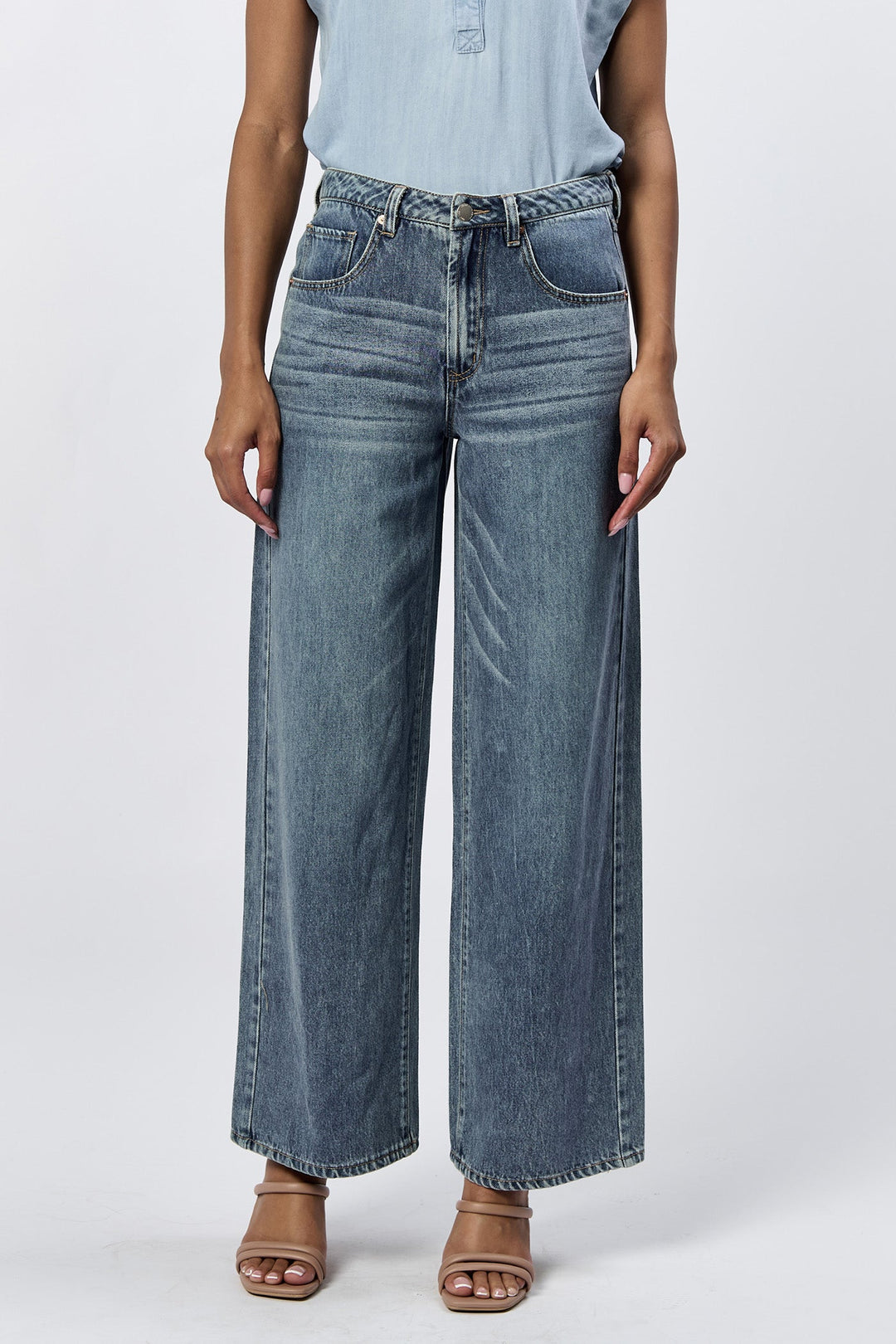 MEDIUM WASH-DPM55B540DLM-4
