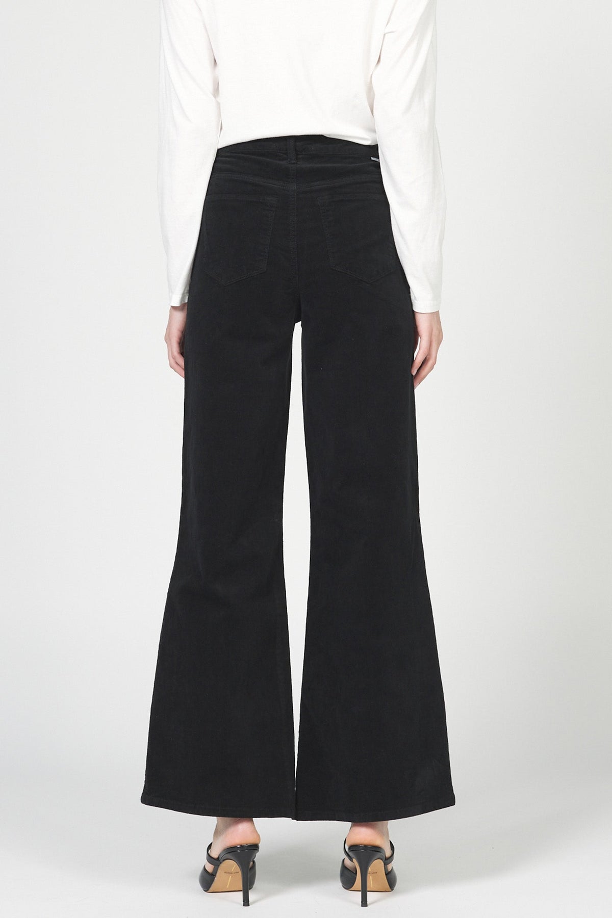 fiona-wide-leg-black-corduroy — Dear John Denim