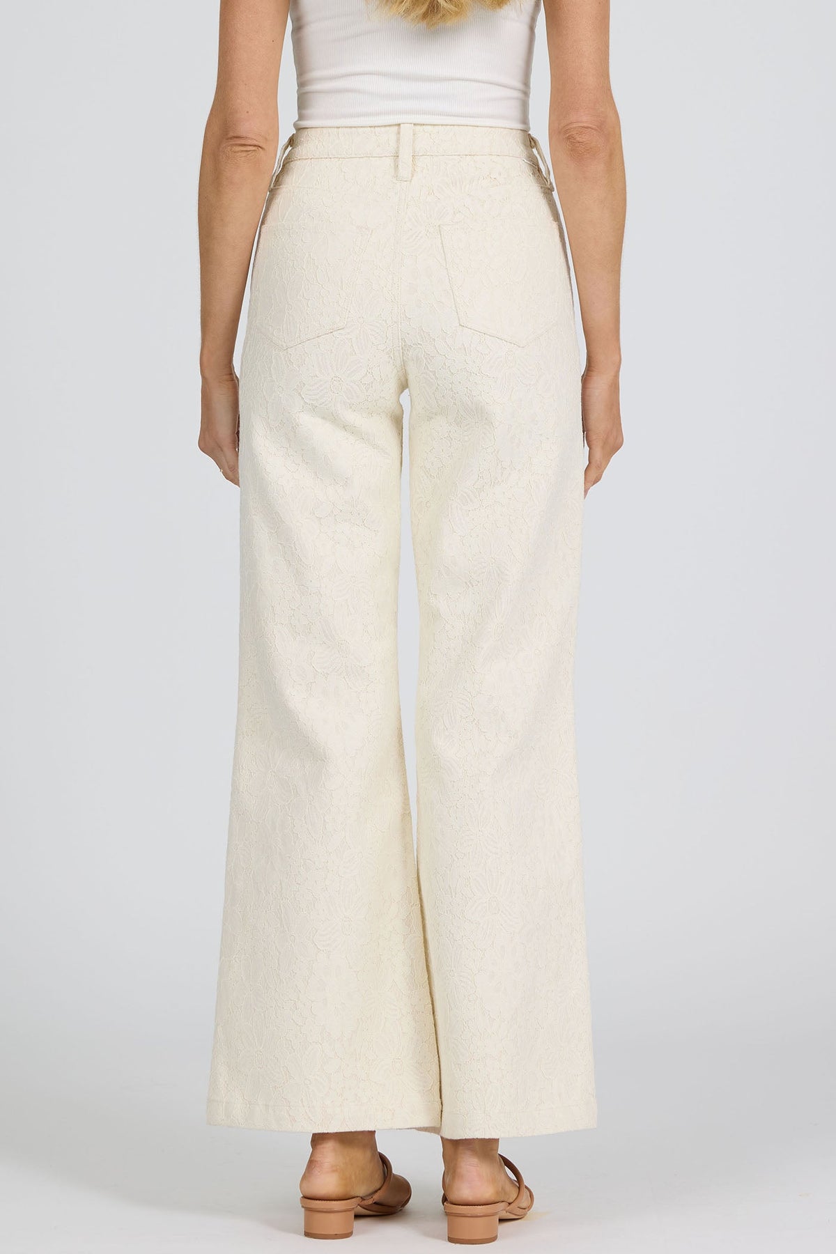 WHEAT LACE-DPM55E351WLE-4 — Dear John Denim