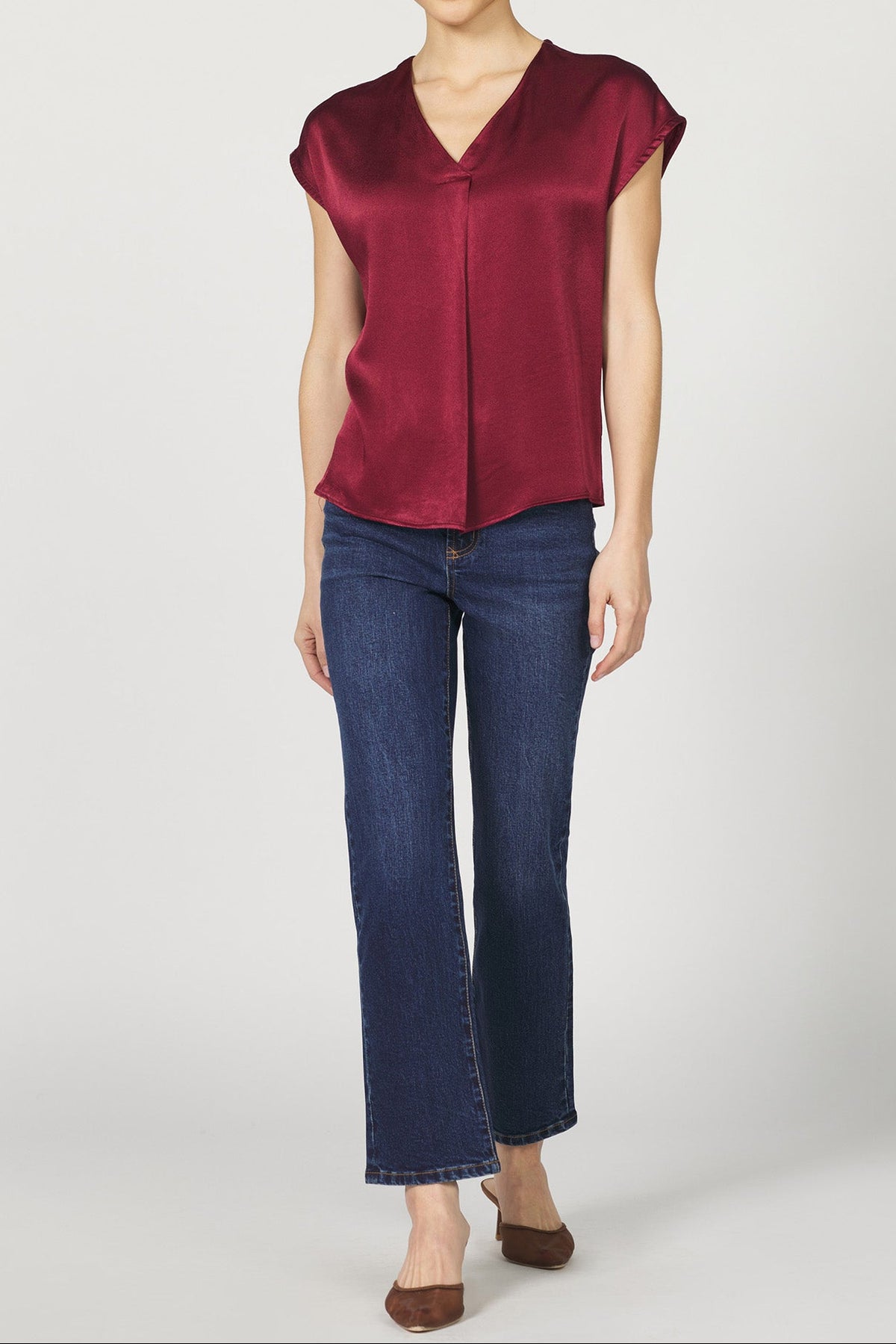 kristen-top-tibetan-red — Dear John Denim