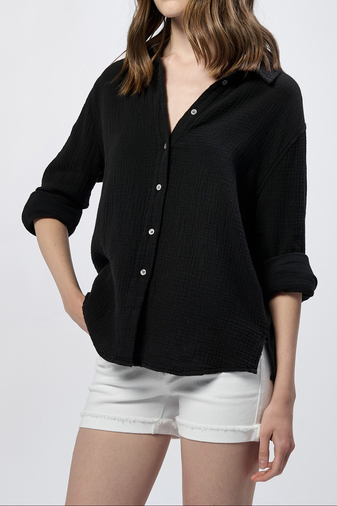 BLACK-DSH1302C9BLK-3 — Dear John Denim