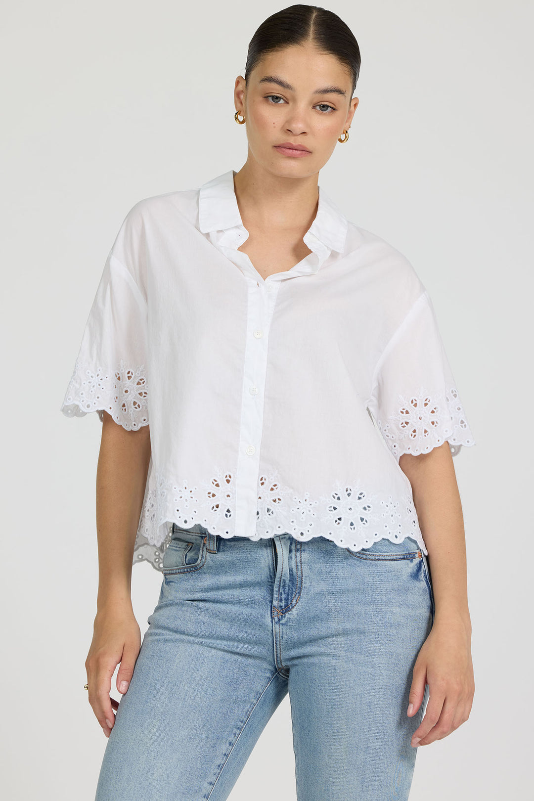 WHITE EMBROIDERED-DSH1421M9WIE-1