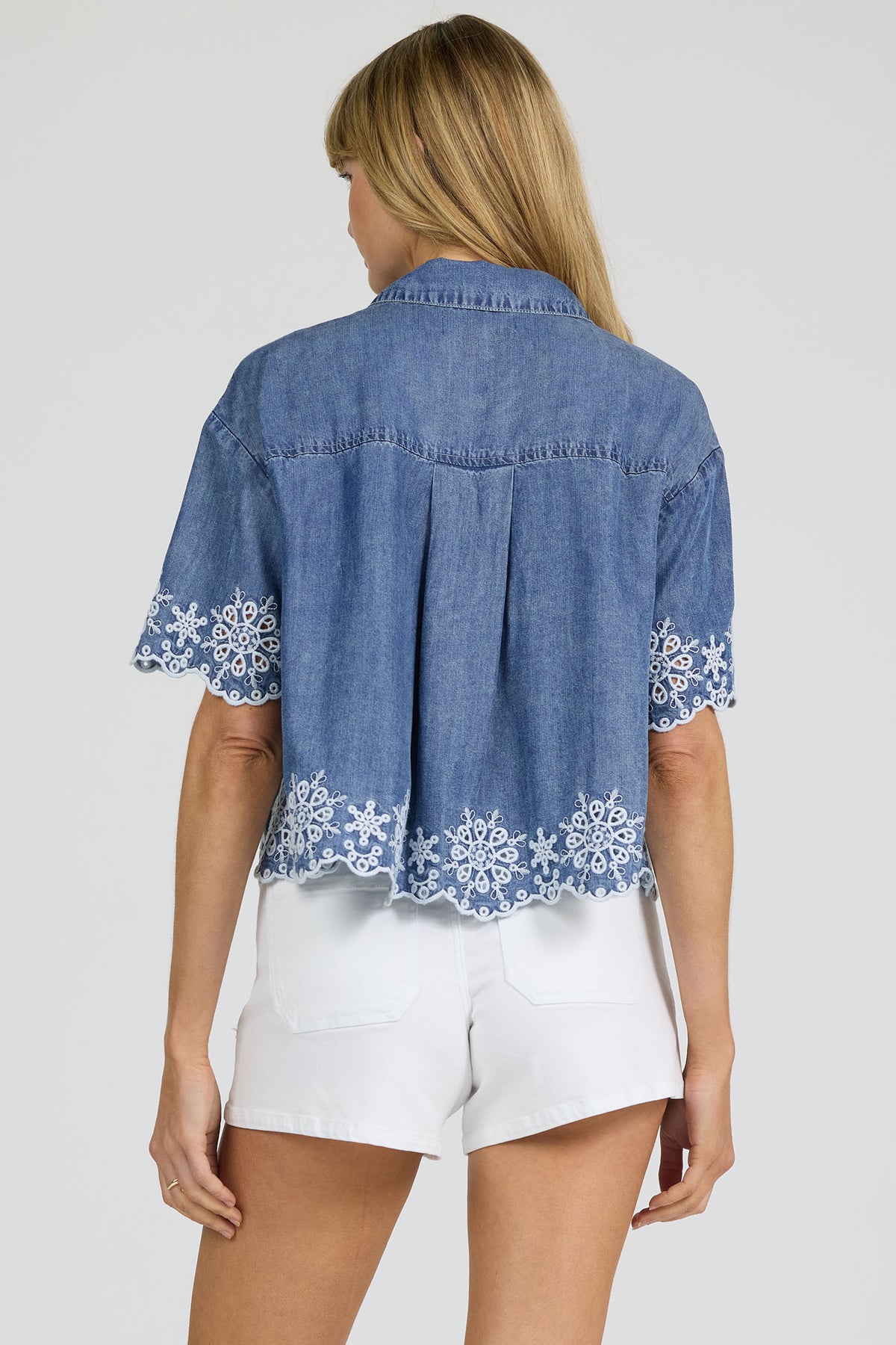 TENCEL EMBROIDERED-DSH1423T2TEE-4 — Dear John Denim