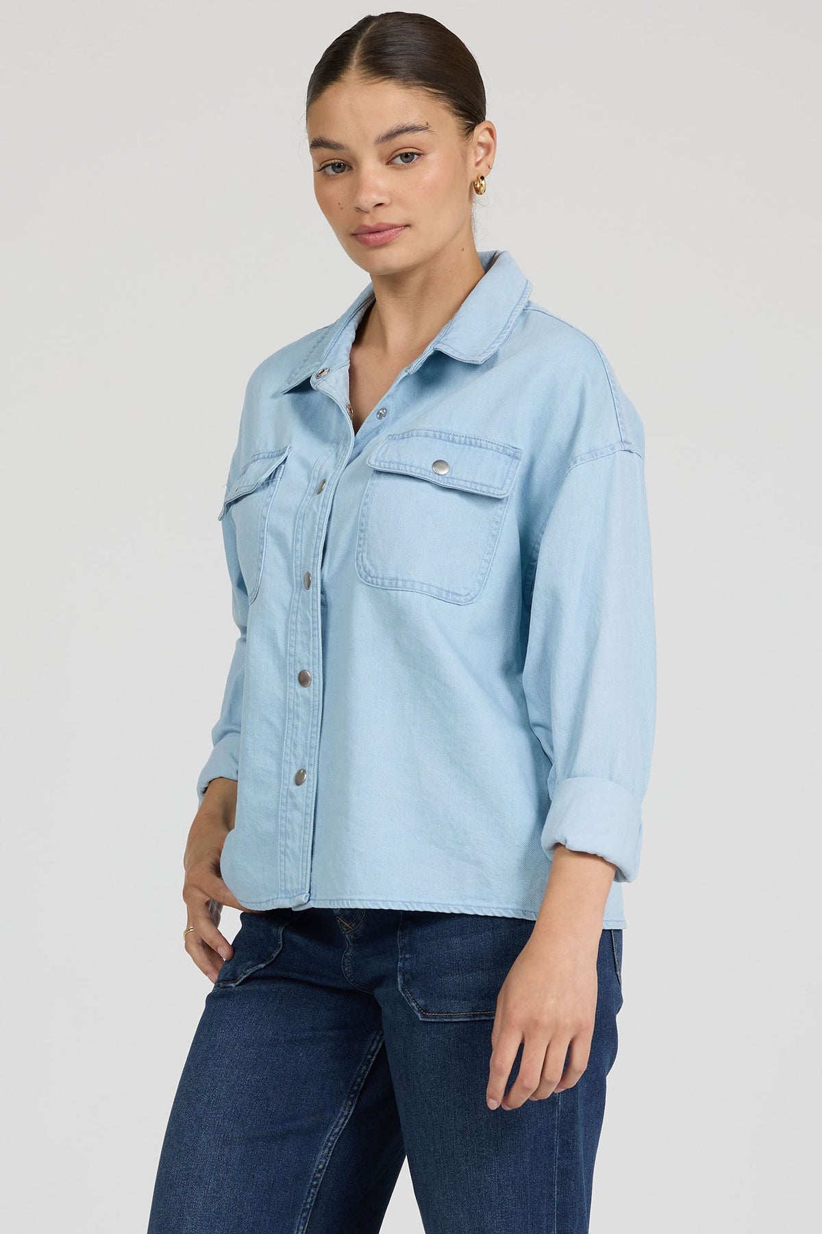 LIGHT BLUE-DSH1423T5LTB-3 — Dear John Denim