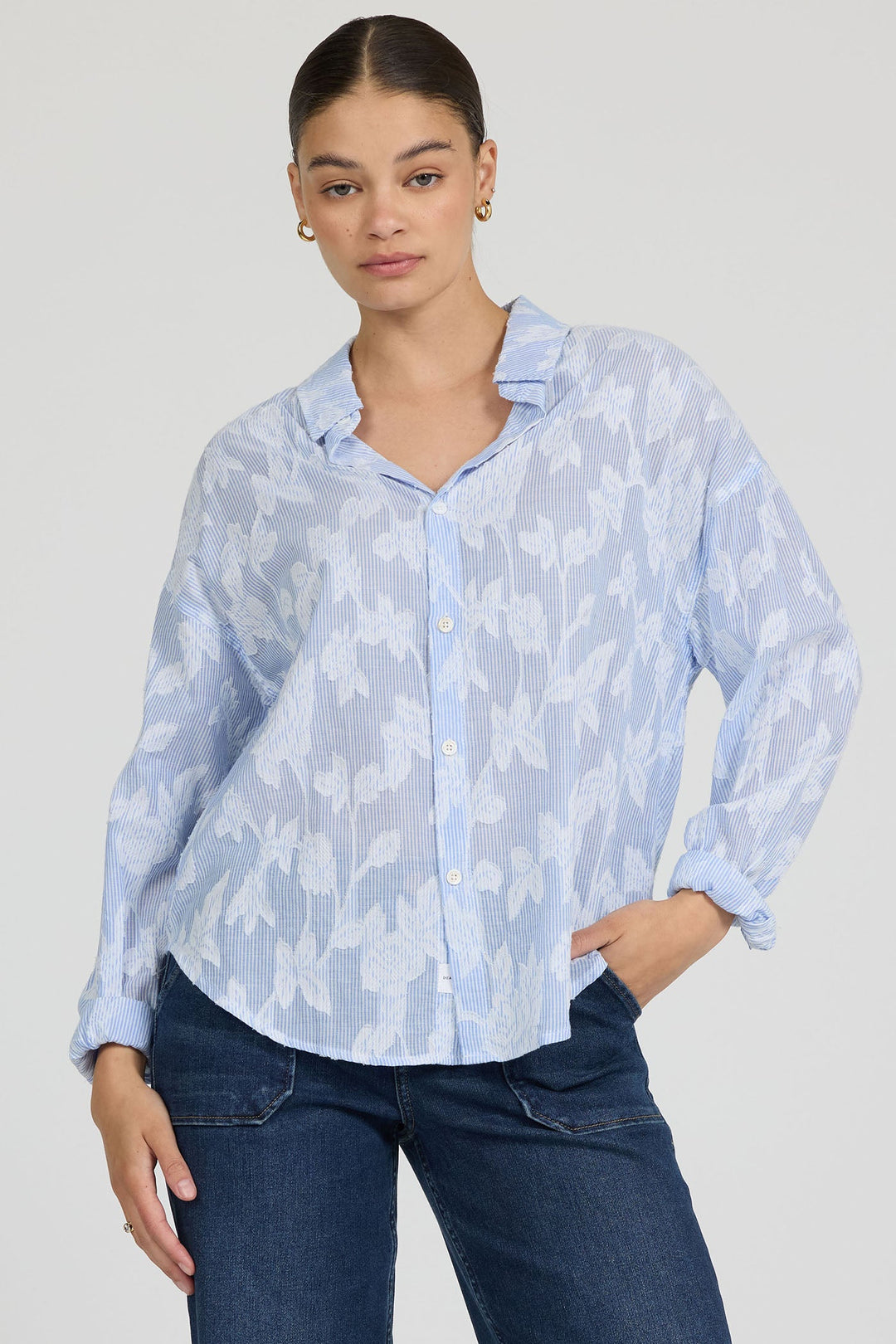 FLORAL BURNOUT-DSH1423X7FBO-1