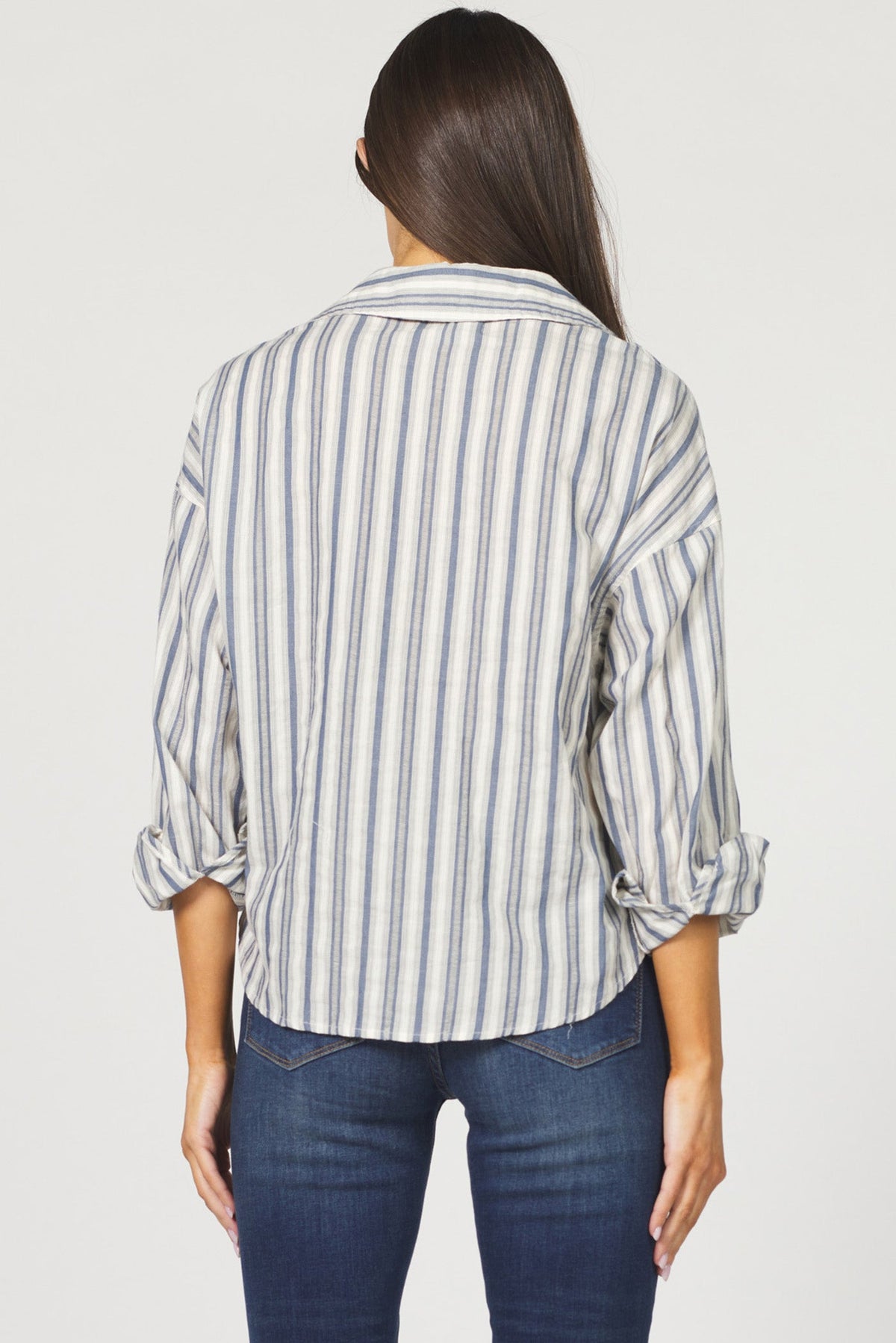 DARK BLUE STRIPE-DSH1423Z14DSP-4 — Dear John Denim