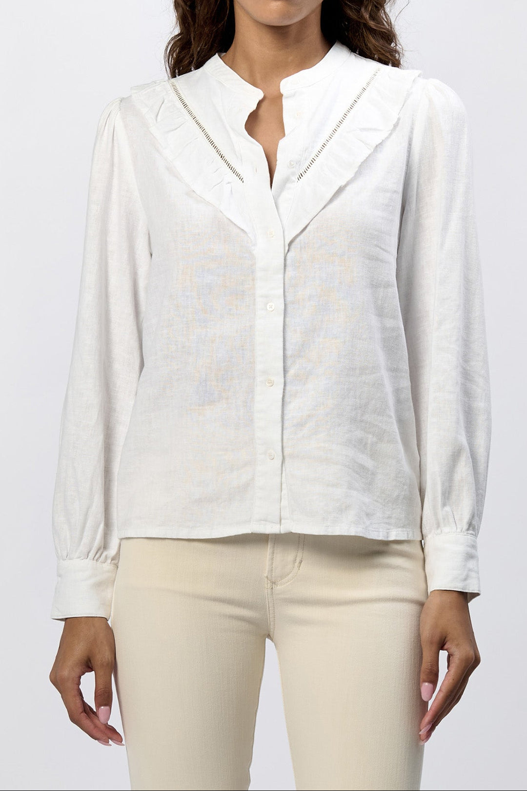 lonestar-button-up-long-sleeve-ruffle-detail-top-white