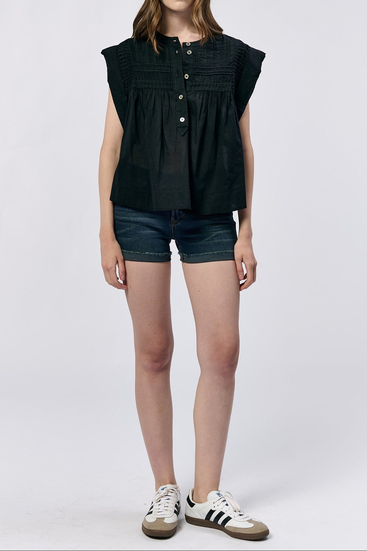 BLACK-DSH1428BLK-2 — Dear John Denim