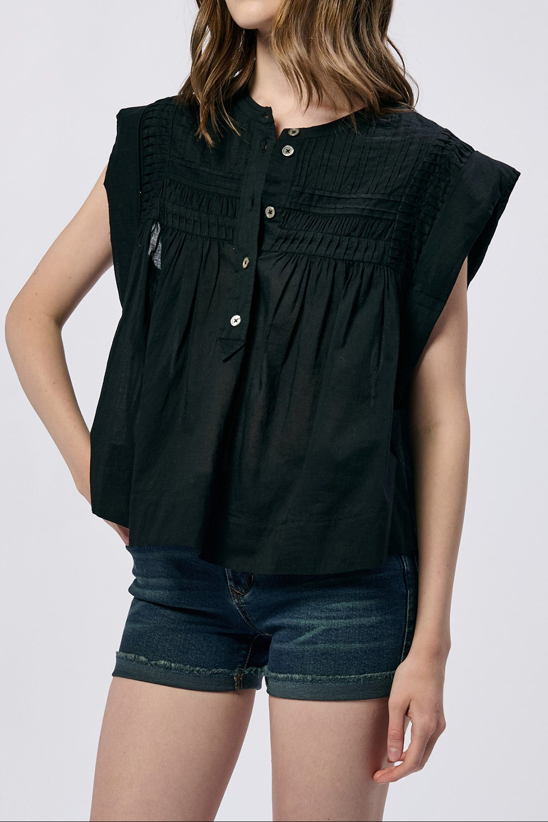 BLACK-DSH1428BLK-3 — Dear John Denim
