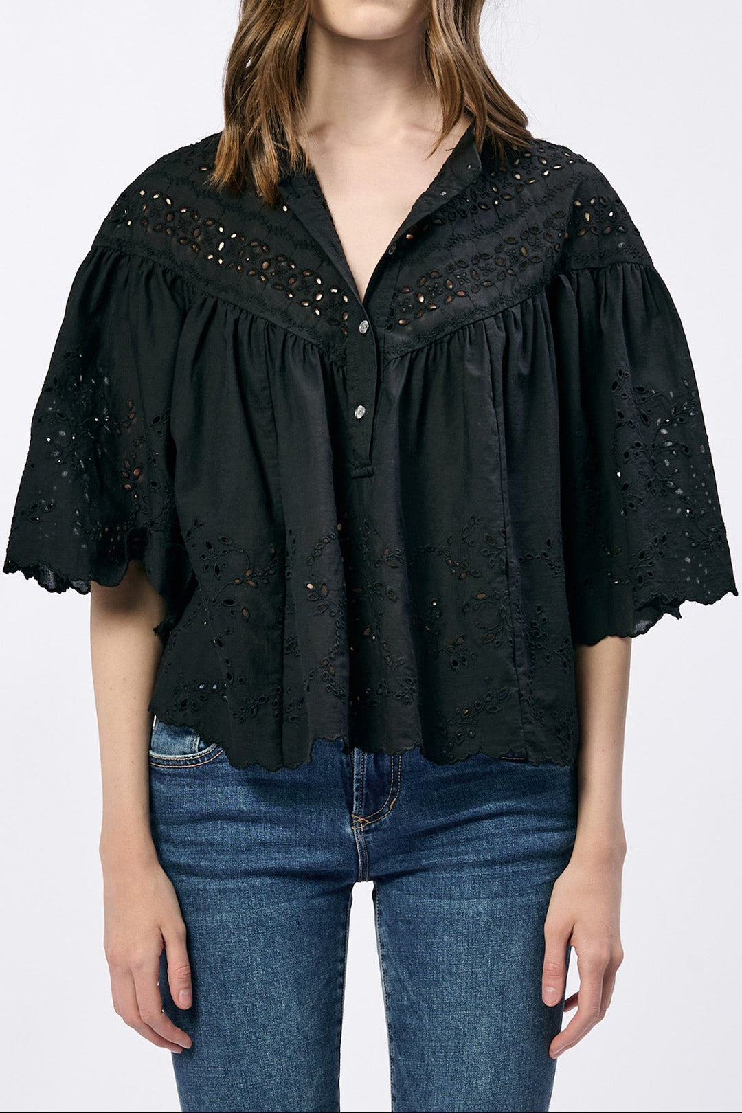 BLACK EMBROIDERY-DSH1431BLK-1