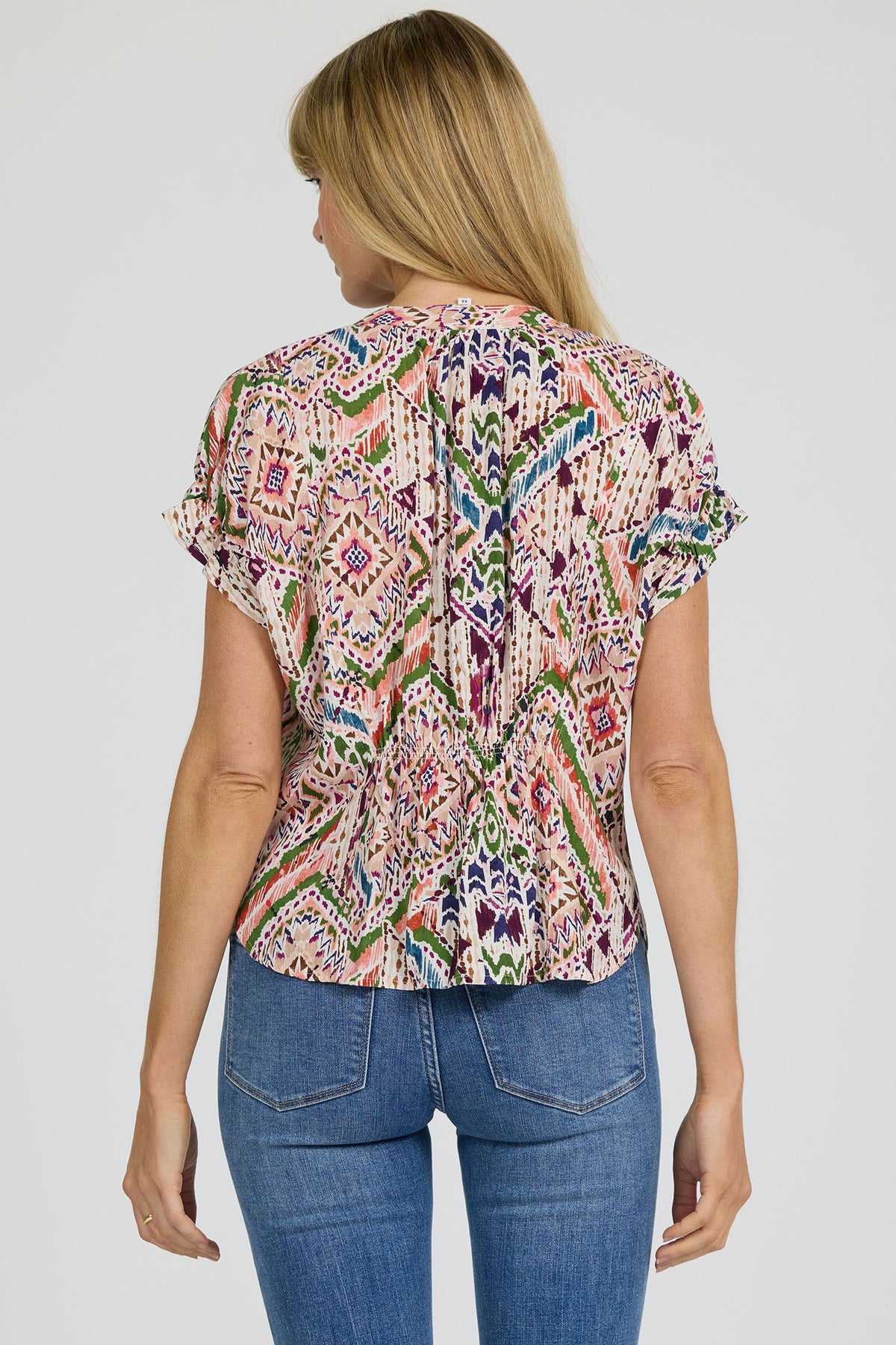 TROPICAL IKAT-DSH1432R2TPK-4 — Dear John Denim