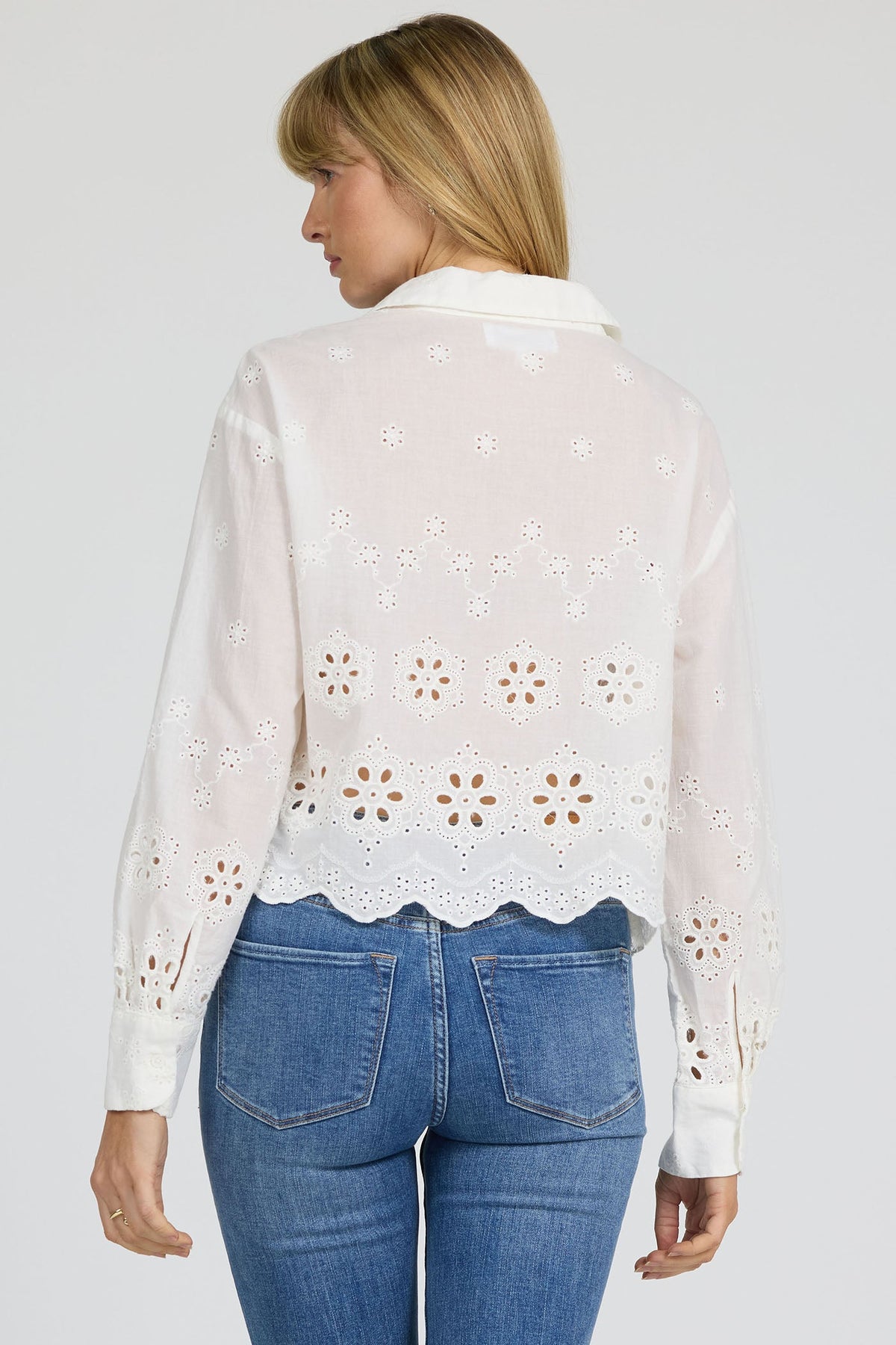 RIVIERA WHITE-DSH1436RWH-4 — Dear John Denim