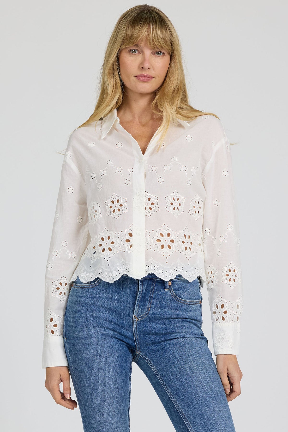 RIVIERA WHITE-DSH1436RWH-1 — Dear John Denim