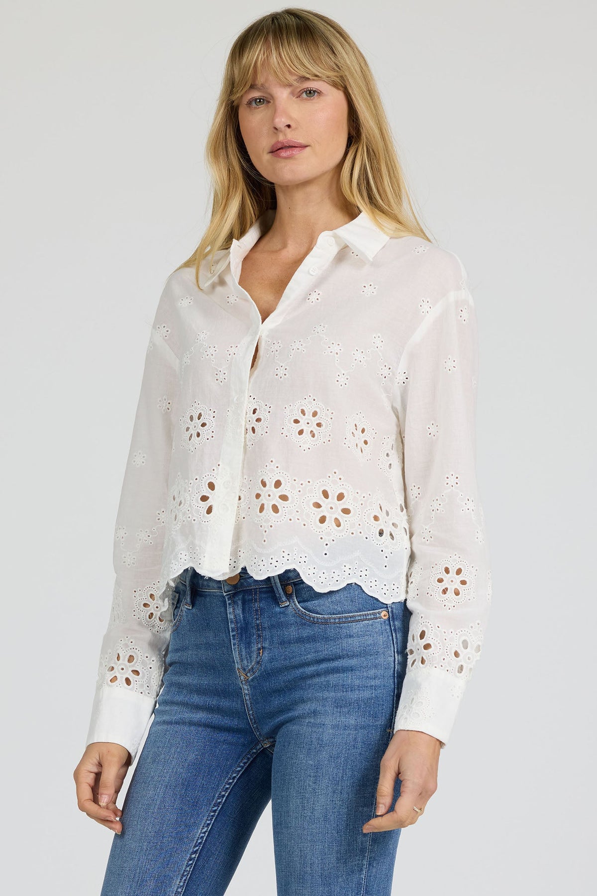 RIVIERA WHITE-DSH1436RWH-3 — Dear John Denim
