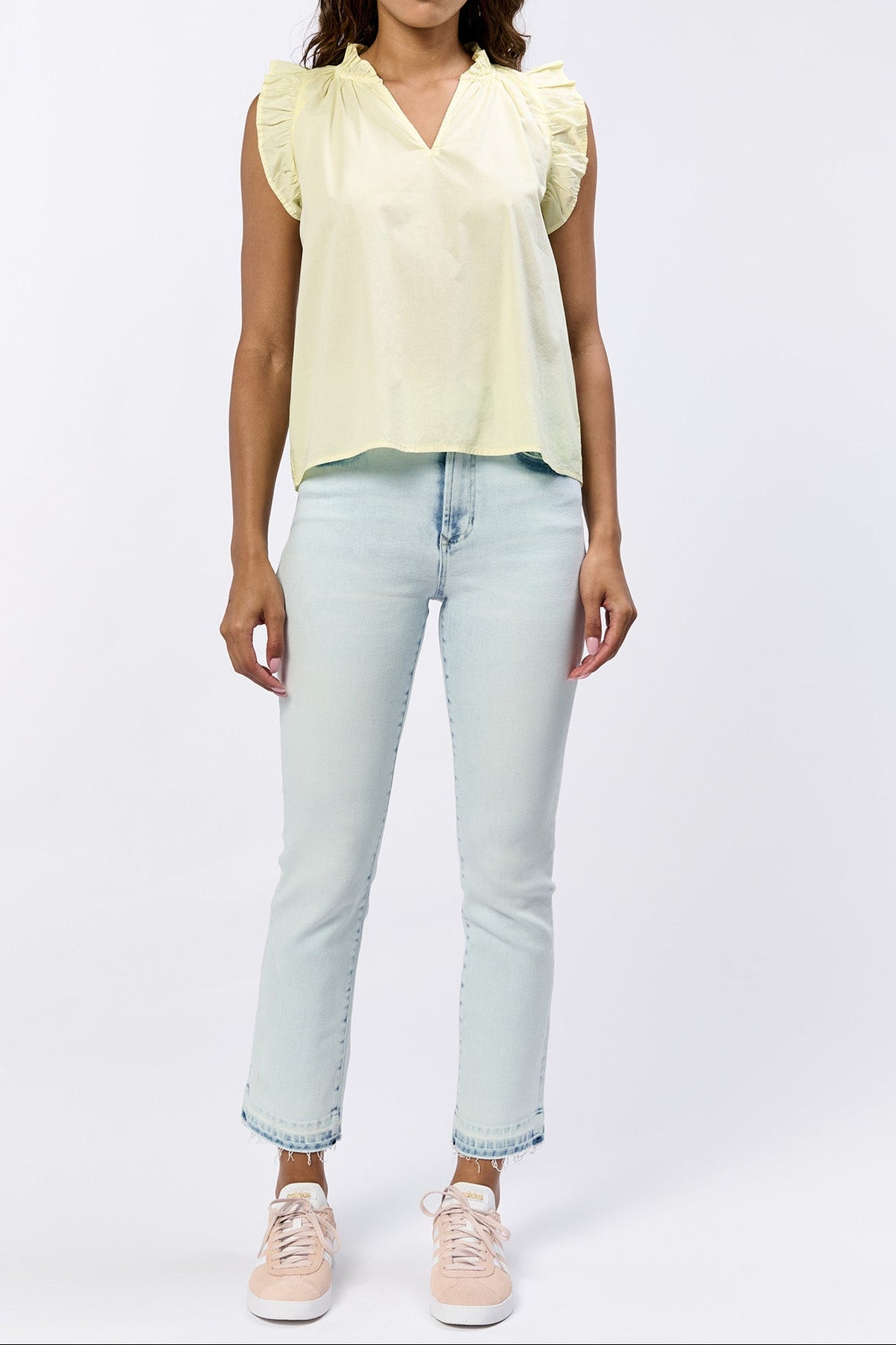 PALE LIME YELLOW-DSH1439M9PMY-2 — Dear John Denim
