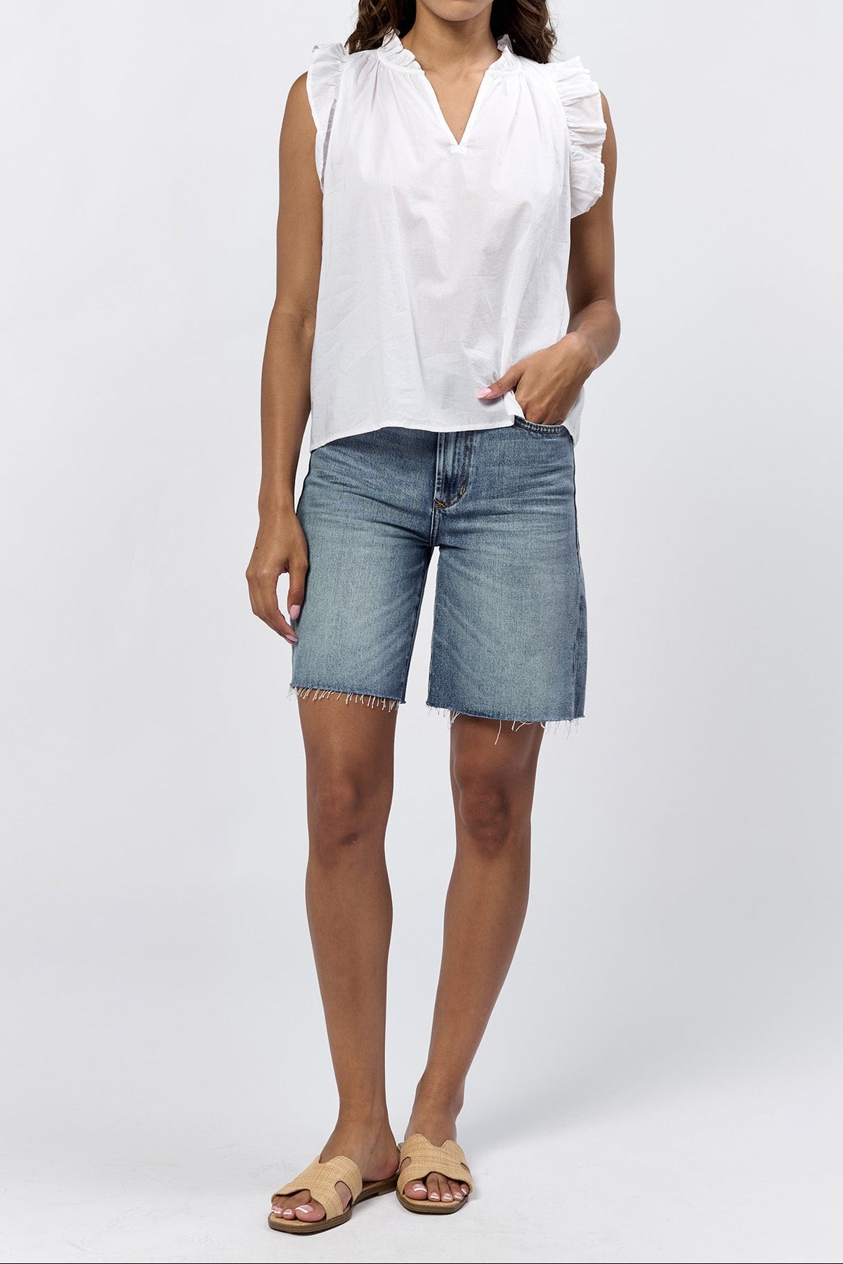 WHITE-DSH1439M9WHT-2 — Dear John Denim