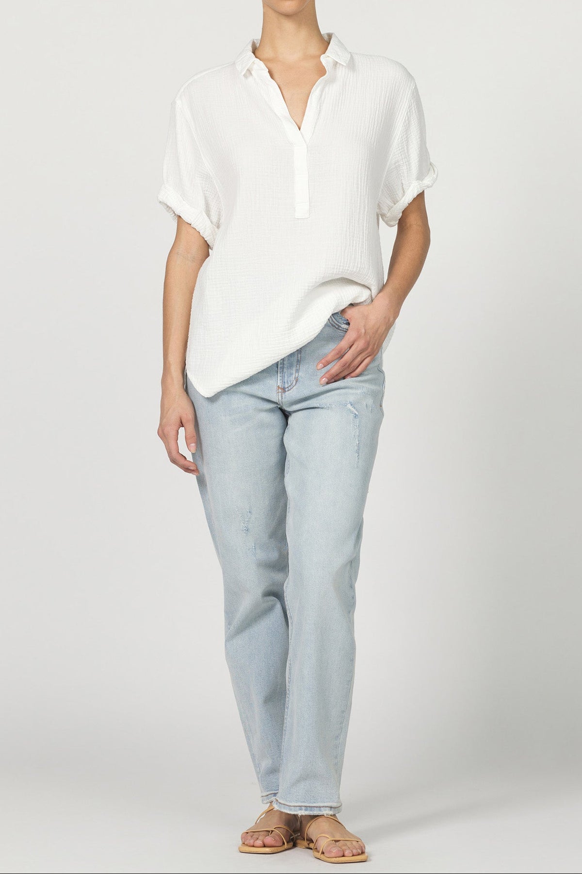 WHITE-DSH1450C9WHT-2 — Dear John Denim