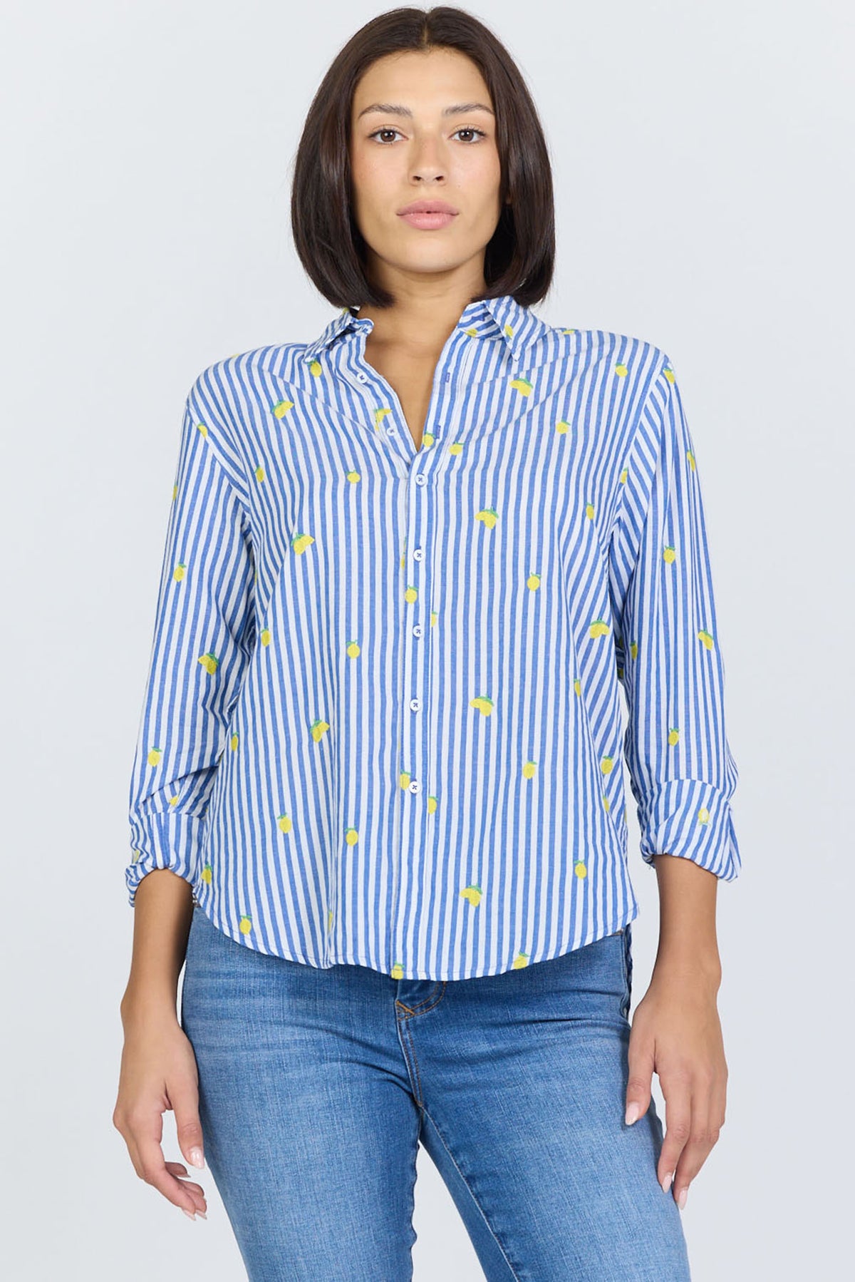 BLUE LEMON EMBOIDERY-DSH1453P2BLY-1 — Dear John Denim