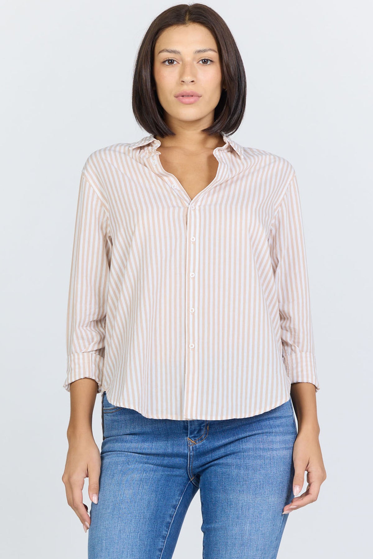 TAUPE STRIPE-DSH1453P2TAS-1 — Dear John Denim