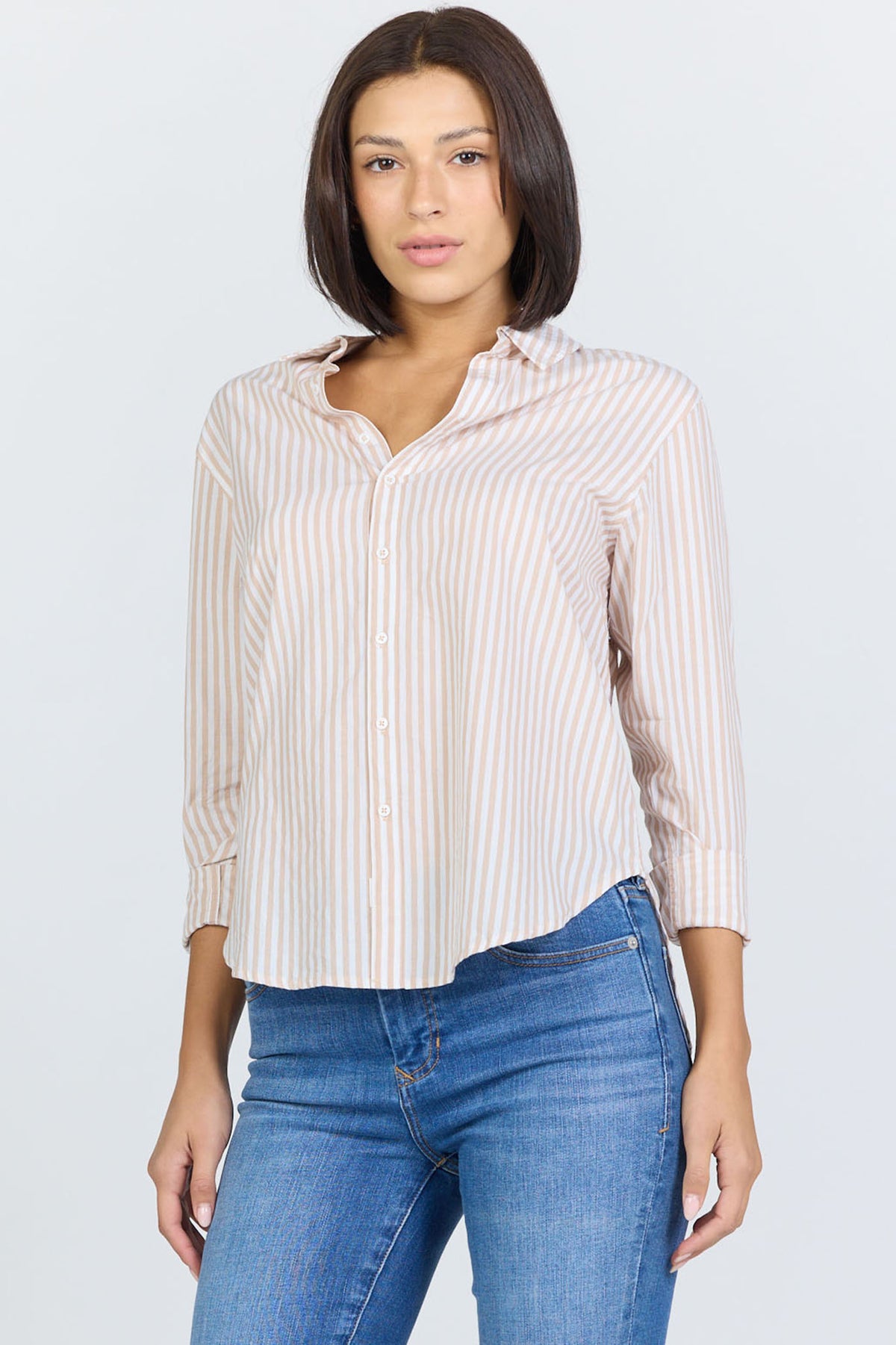 TAUPE STRIPE-DSH1453P2TAS-3 — Dear John Denim
