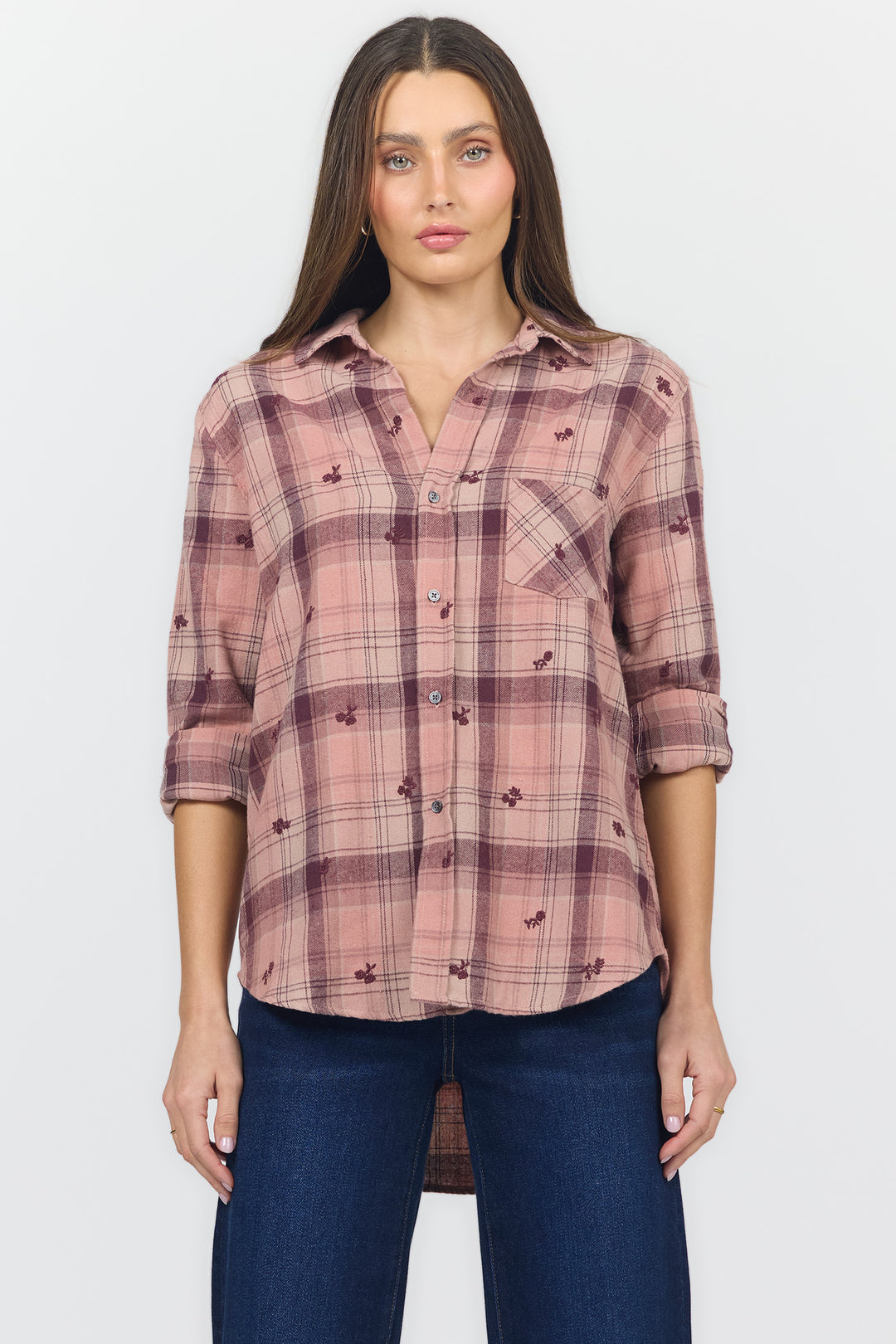 GALINA V-NECK LONG SLEEVE SHIRTS