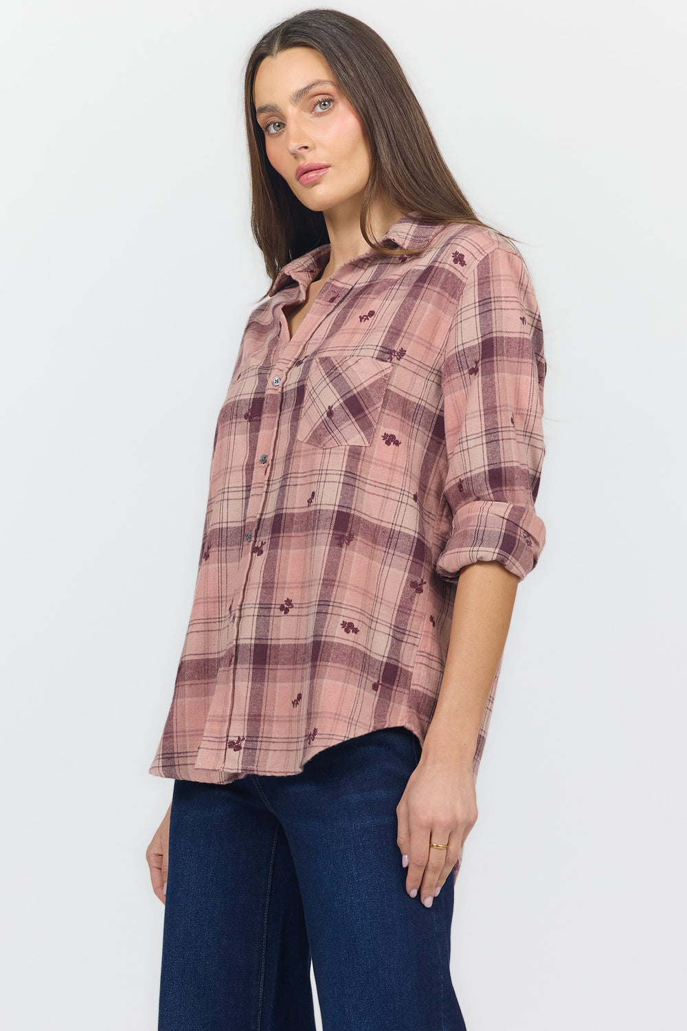 GALINA V-NECK LONG SLEEVE SHIRTS