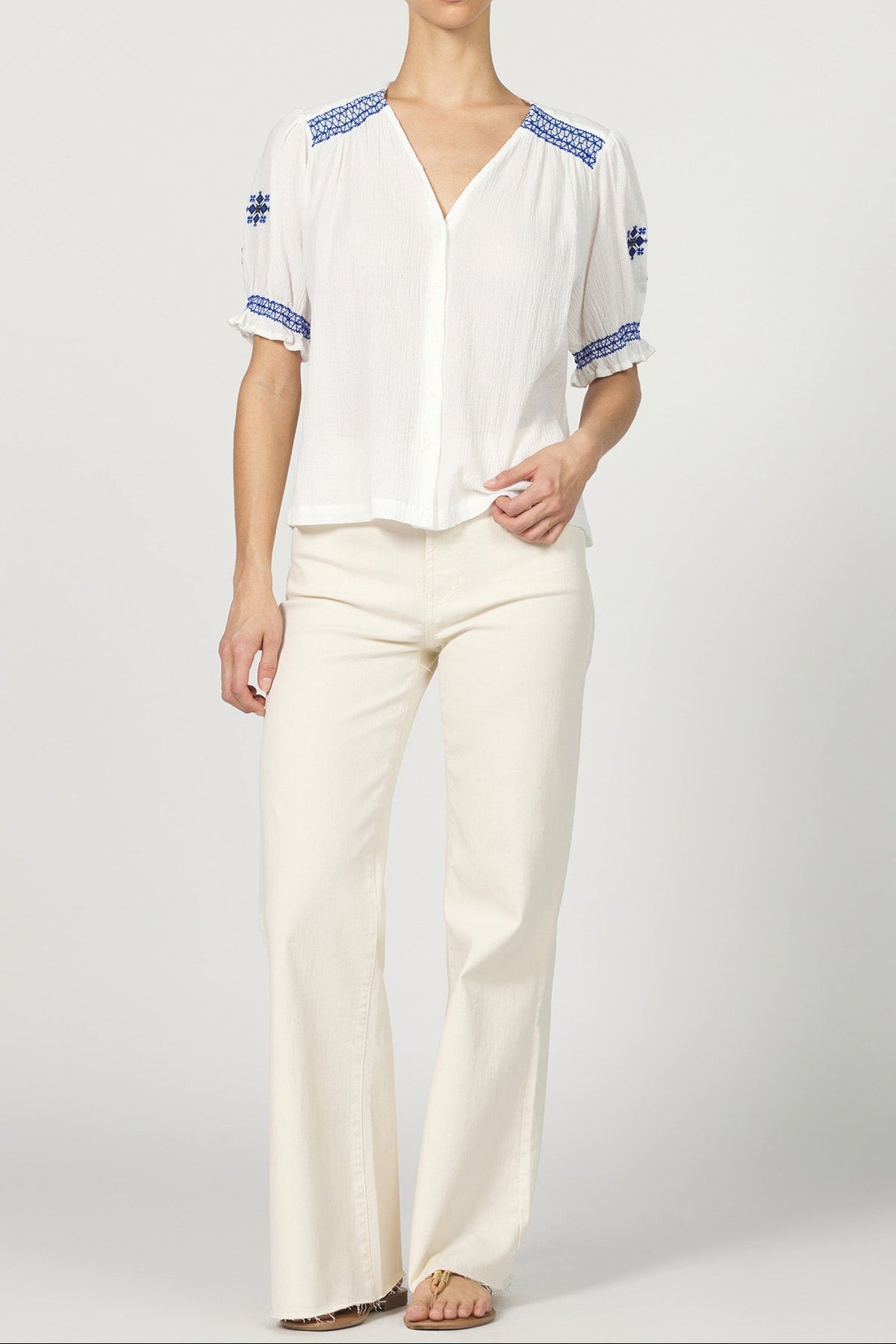 WHITE-DSH1456L2WHT-2 — Dear John Denim