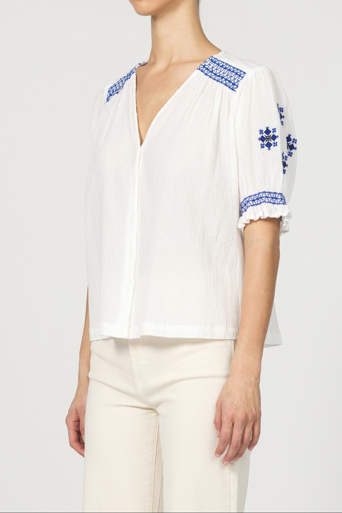 WHITE-DSH1456L2WHT-4 — Dear John Denim