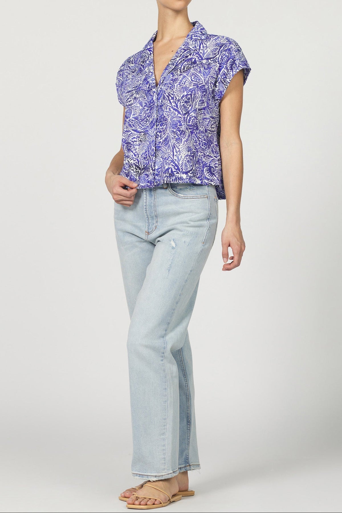 PORTOFINO PAISLEY -DSH1461O7PPS-2 — Dear John Denim