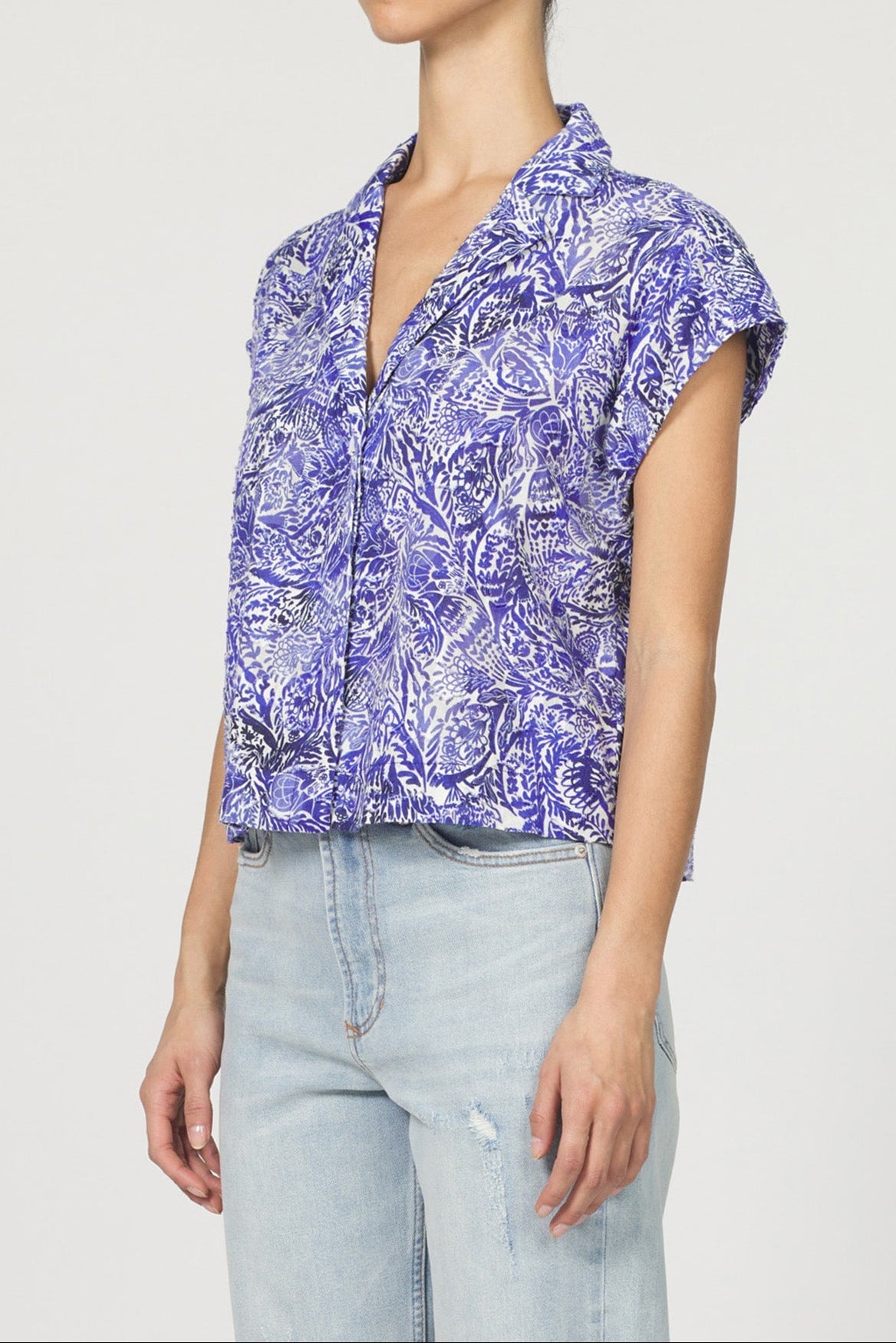 PORTOFINO PAISLEY -DSH1461O7PPS-3 — Dear John Denim