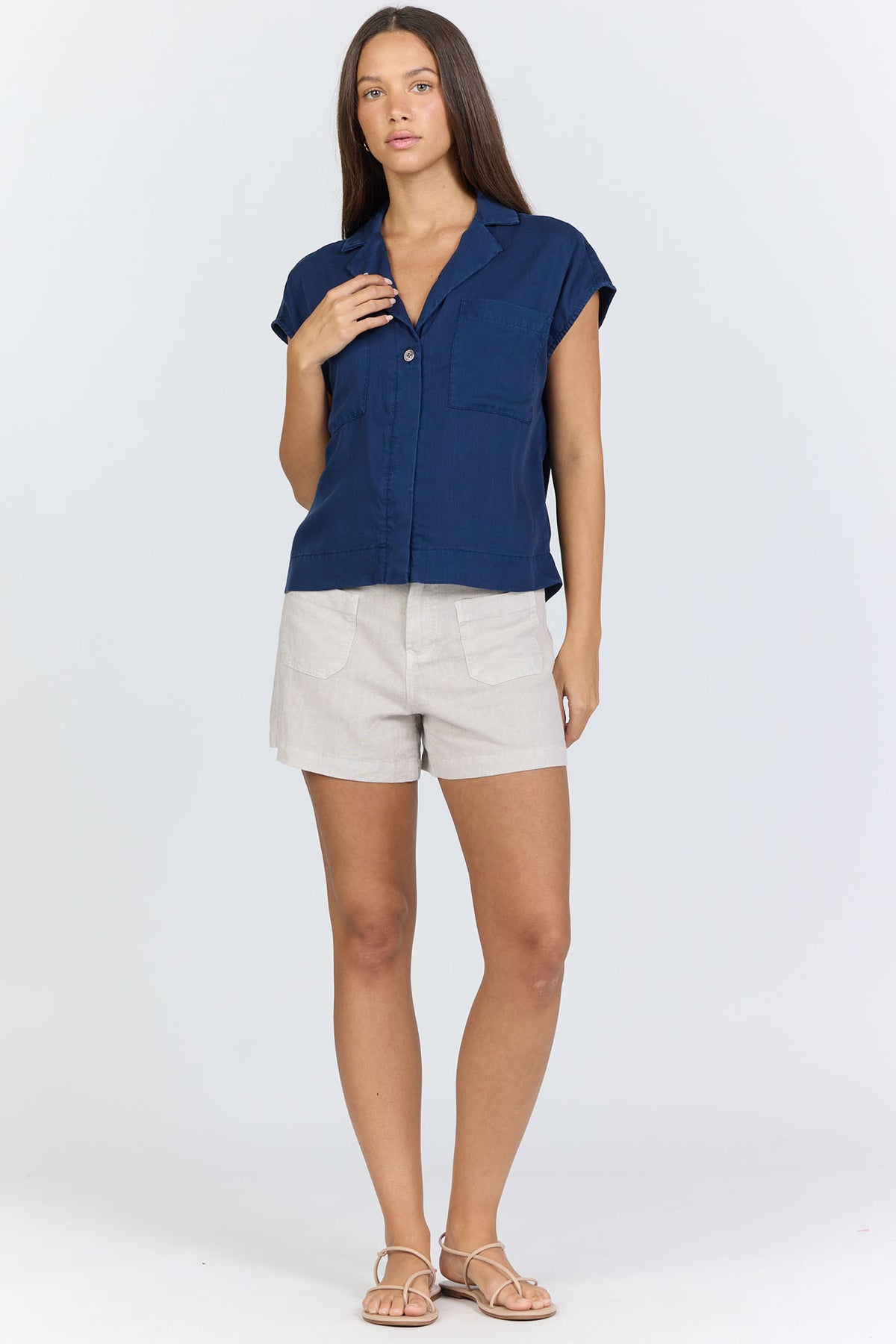 BLACK IRIS-DSH1461T2BCK-2 — Dear John Denim