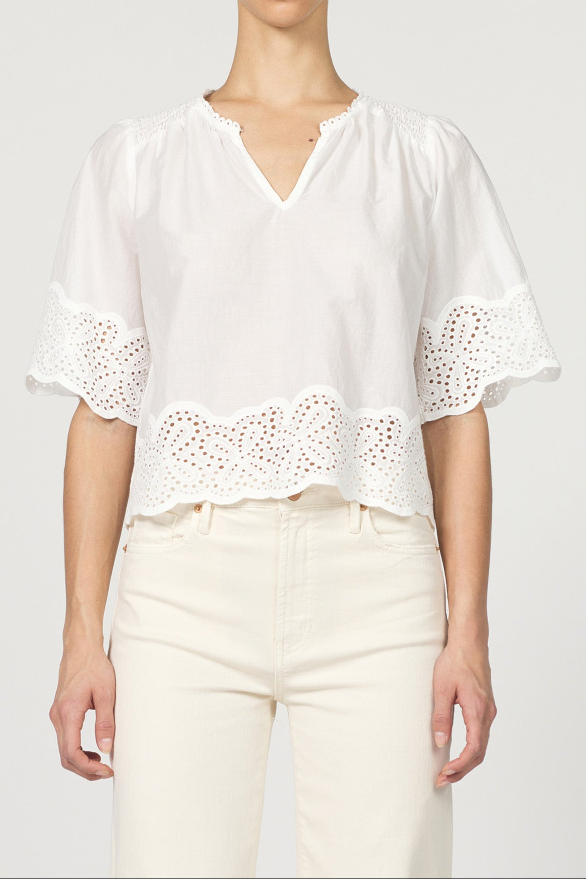 WHITE-DSH1464M9WHT-1 — Dear John Denim