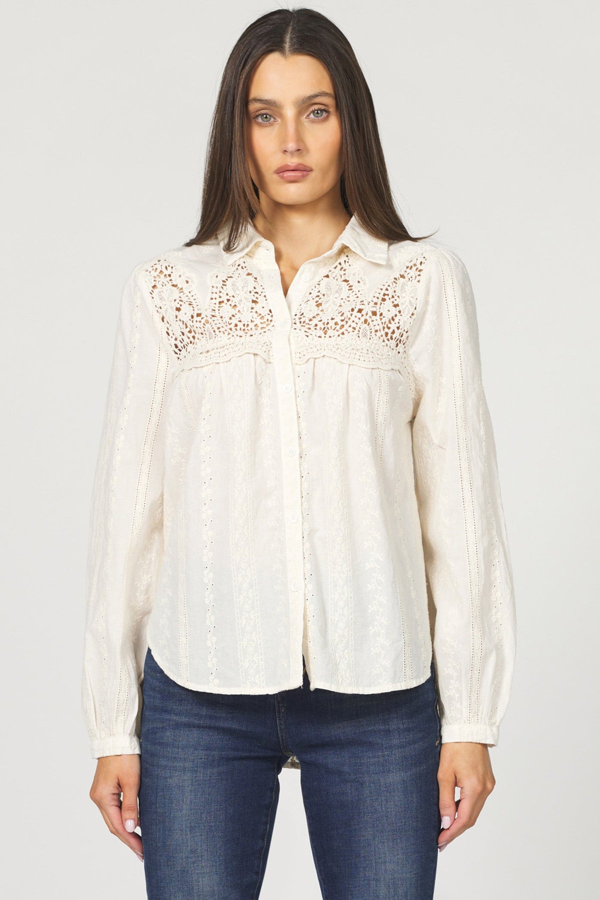 simonette-shirt-whitecap-gray — Dear John Denim