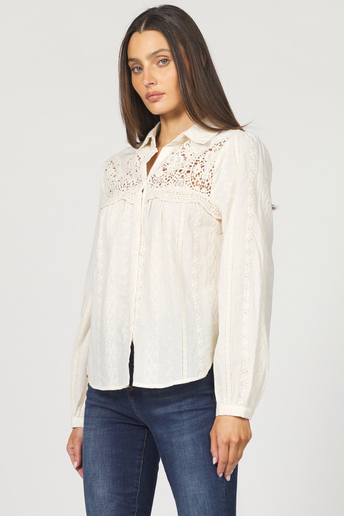 simonette-shirt-whitecap-gray — Dear John Denim