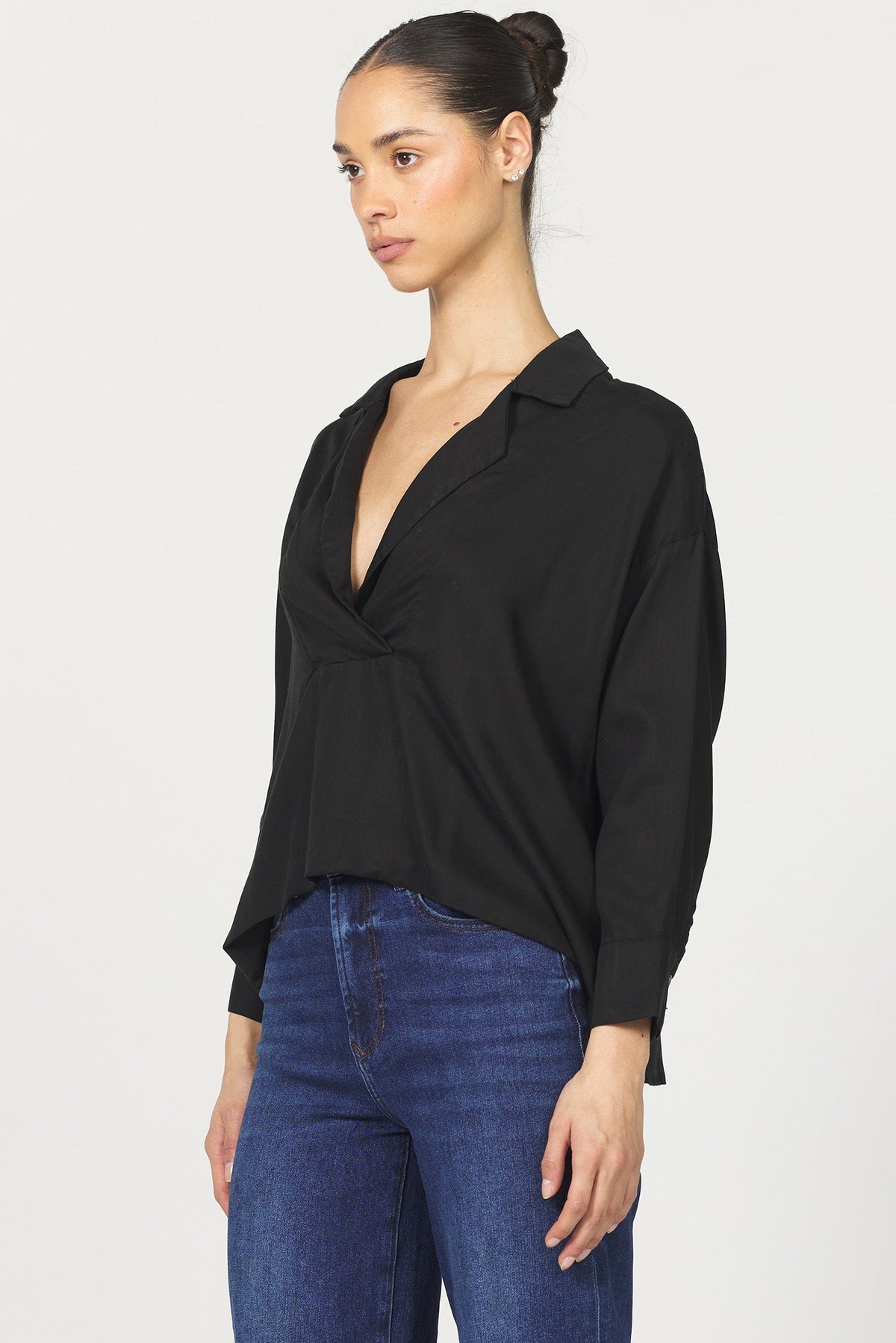 BLACK-DSH1490BLK-3 — Dear John Denim