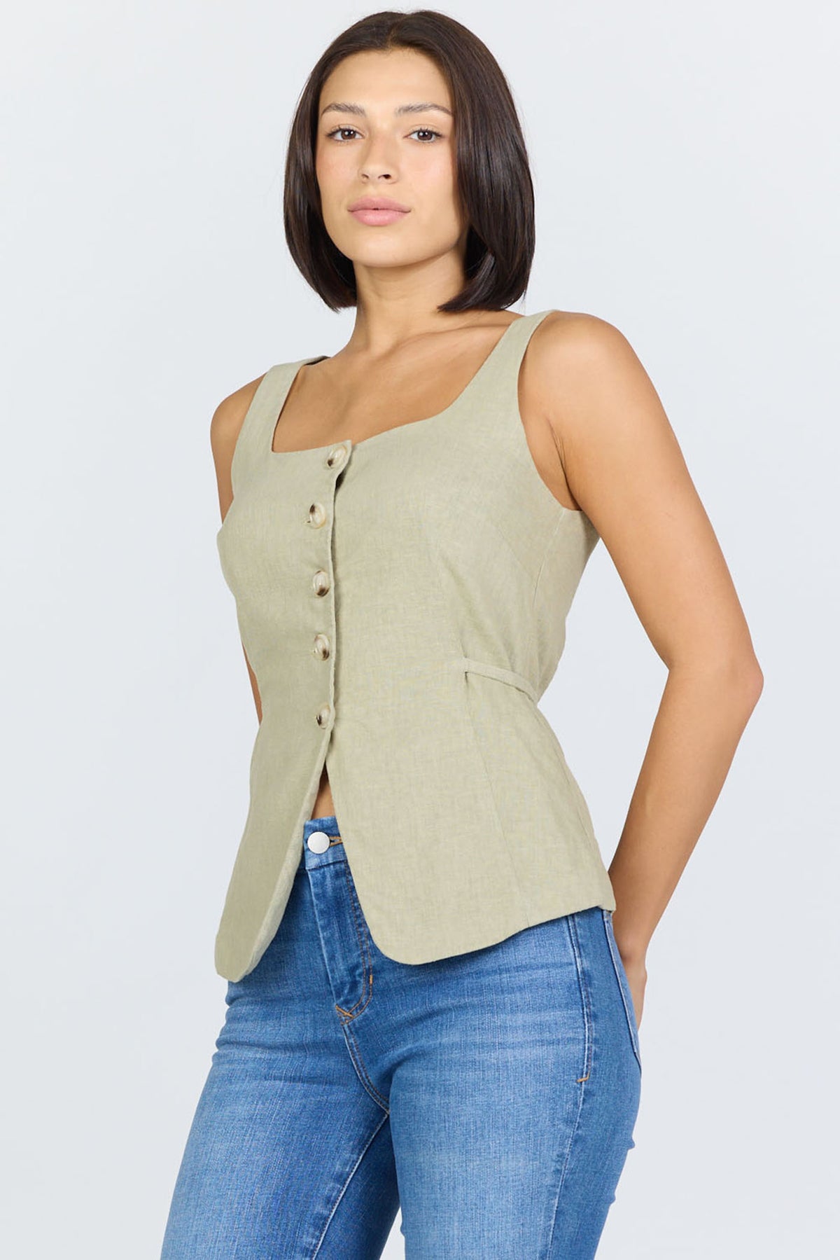 ABBEY STONE-DSH1504ABB-3 — Dear John Denim