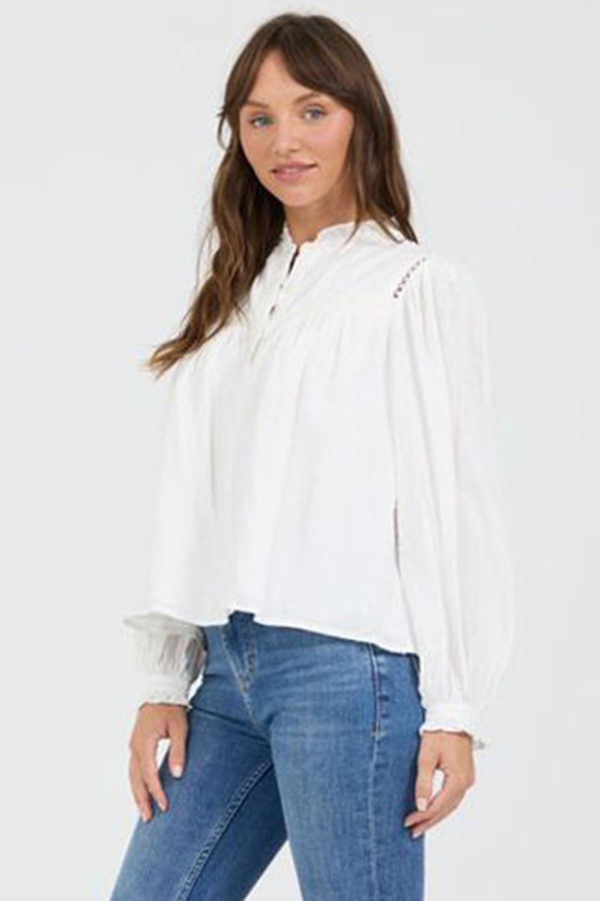 WHITE-DSH1518WHT-3 — Dear John Denim
