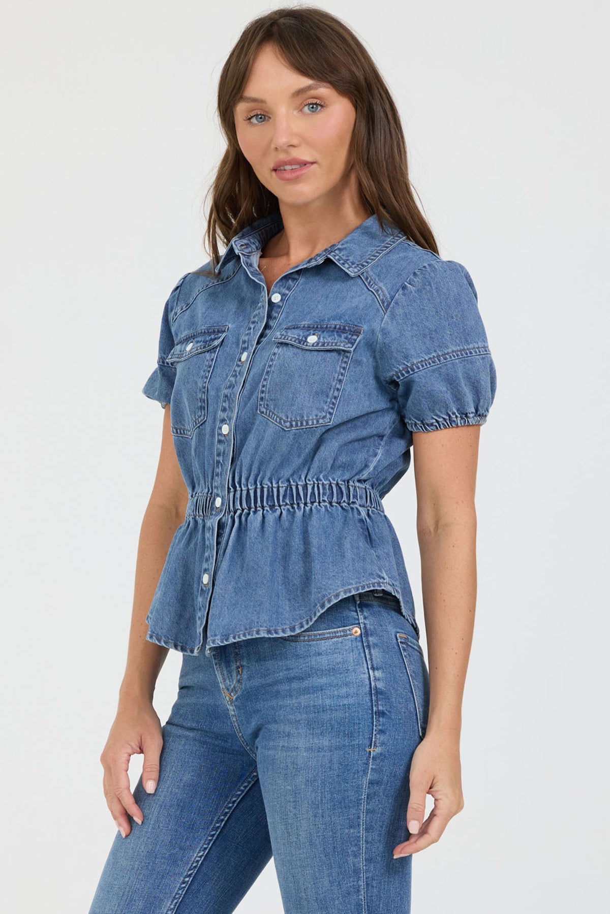 MEDIUM INDIGO-DSH1523MDG-3 — Dear John Denim