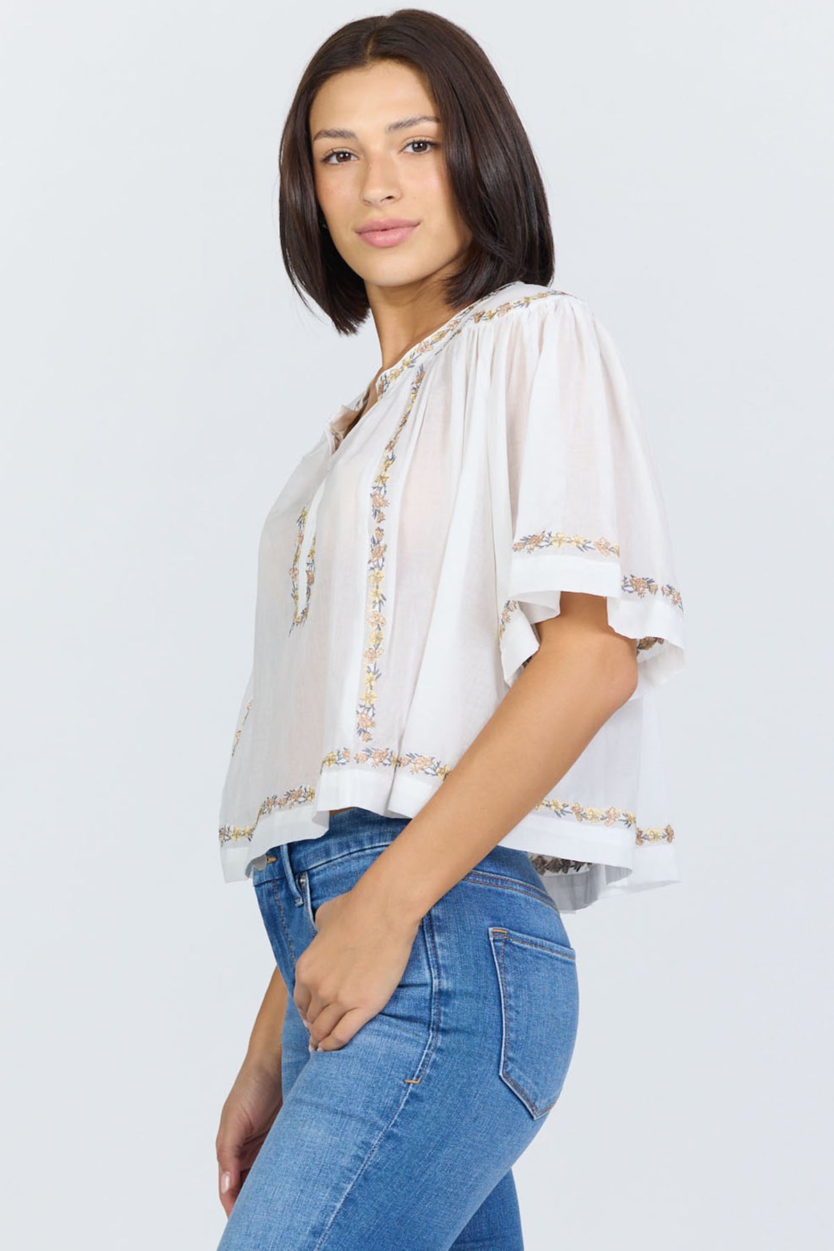 WHITE-DSH1527WHT-3 — Dear John Denim