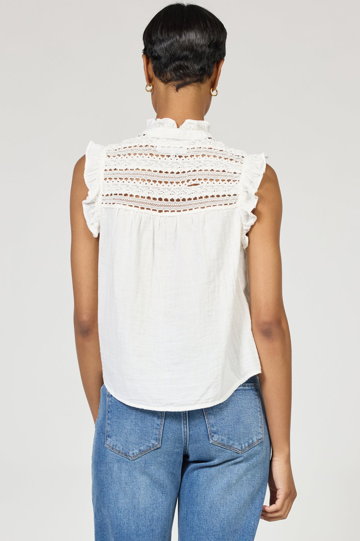 WHITE-DSH1529WHT-4 — Dear John Denim