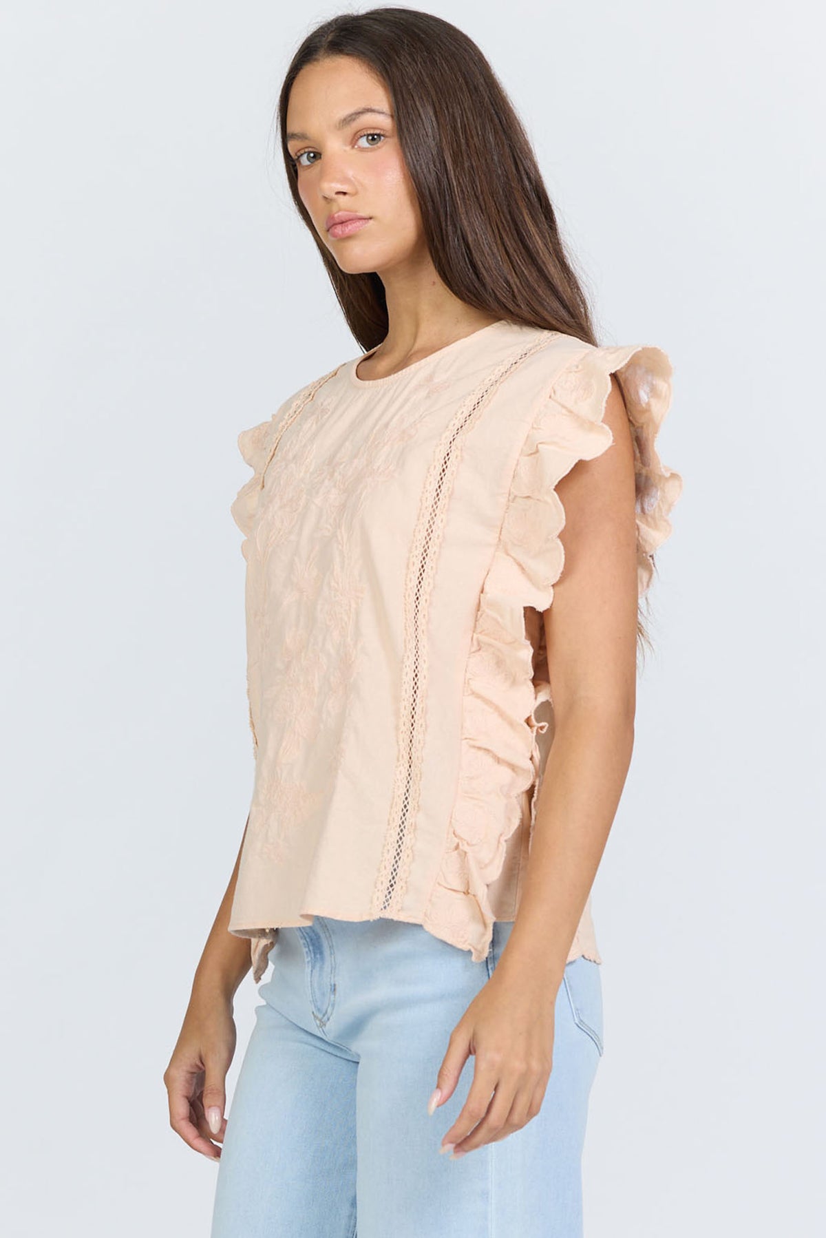 PALE PEACH-DSH1536PAP-3 — Dear John Denim