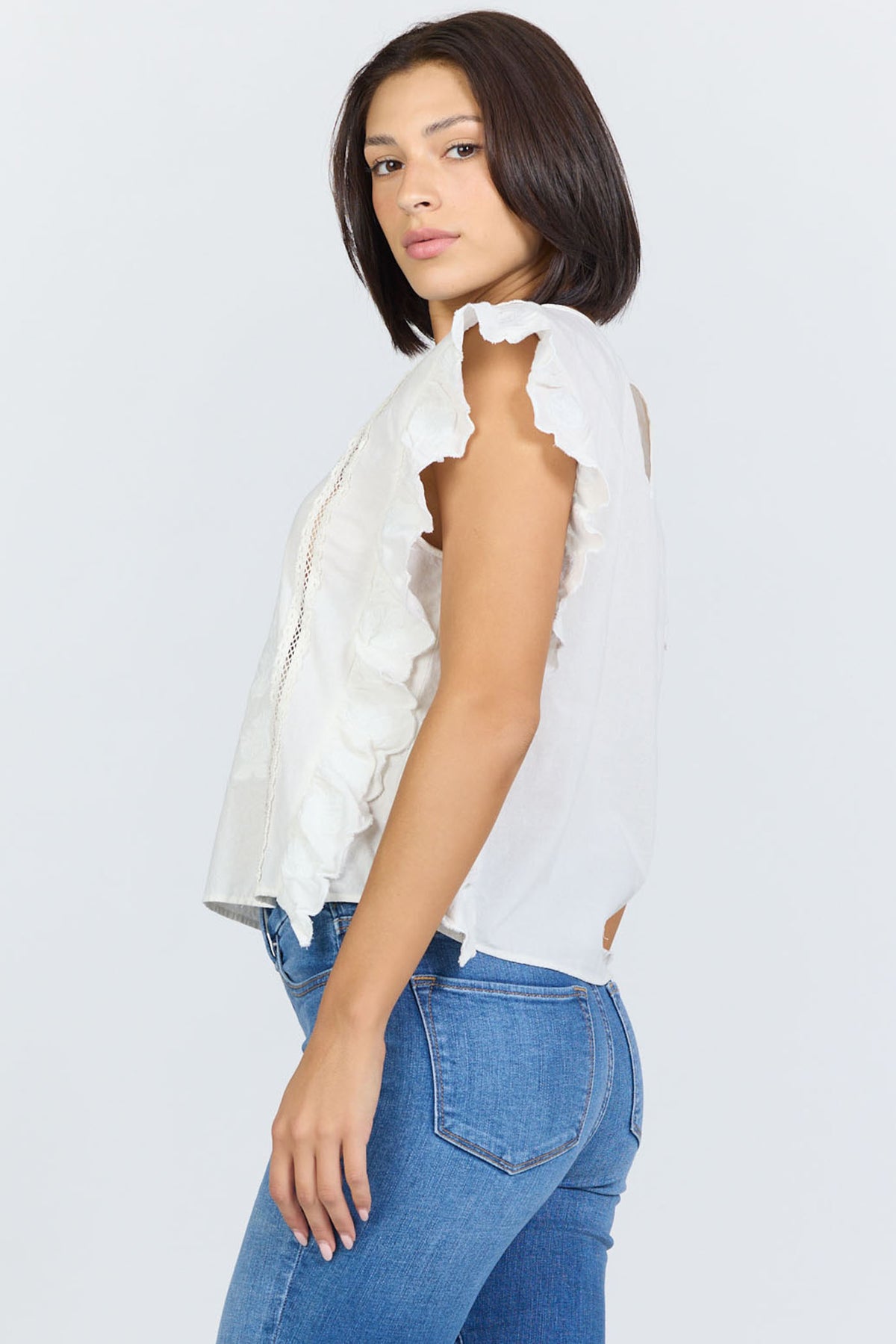 WHITE-DSH1536WHT-3 — Dear John Denim